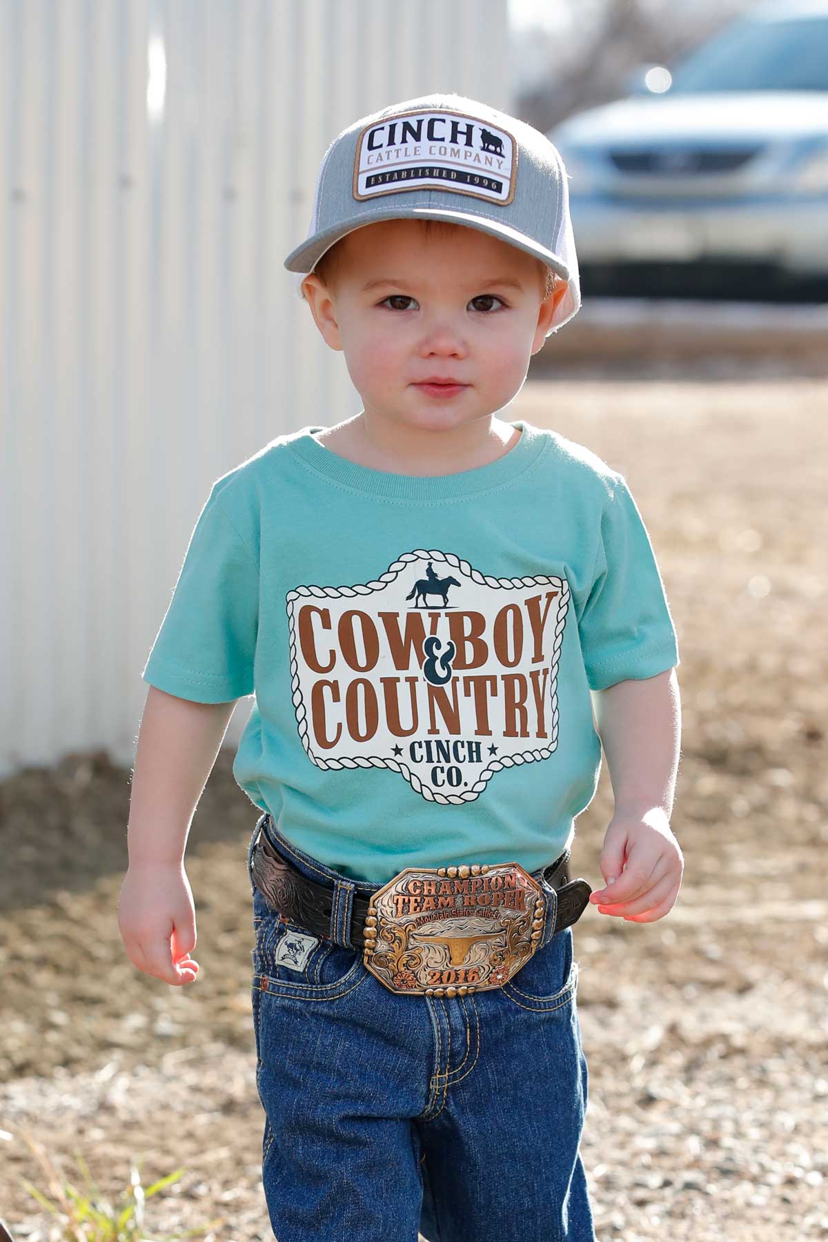 CINCH BOYS INFANT T-SHIRT - BLUE