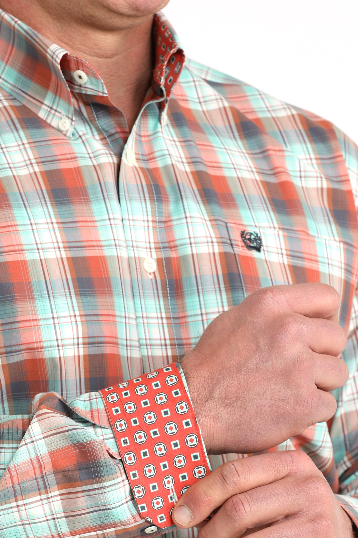 CINCH MEN'S PLAID SHIRT - MULTI