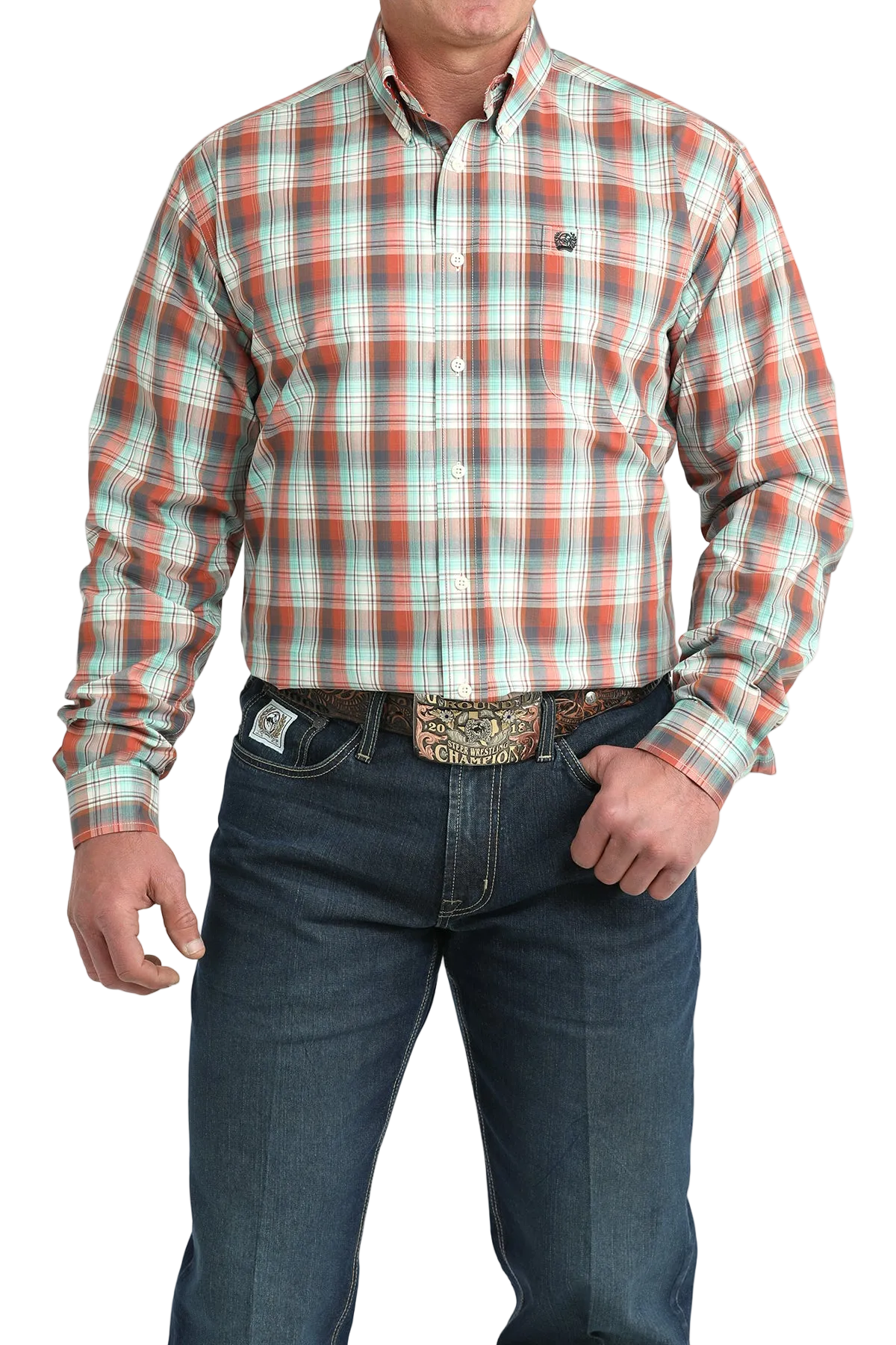 CINCH MEN'S PLAID SHIRT - MULTI