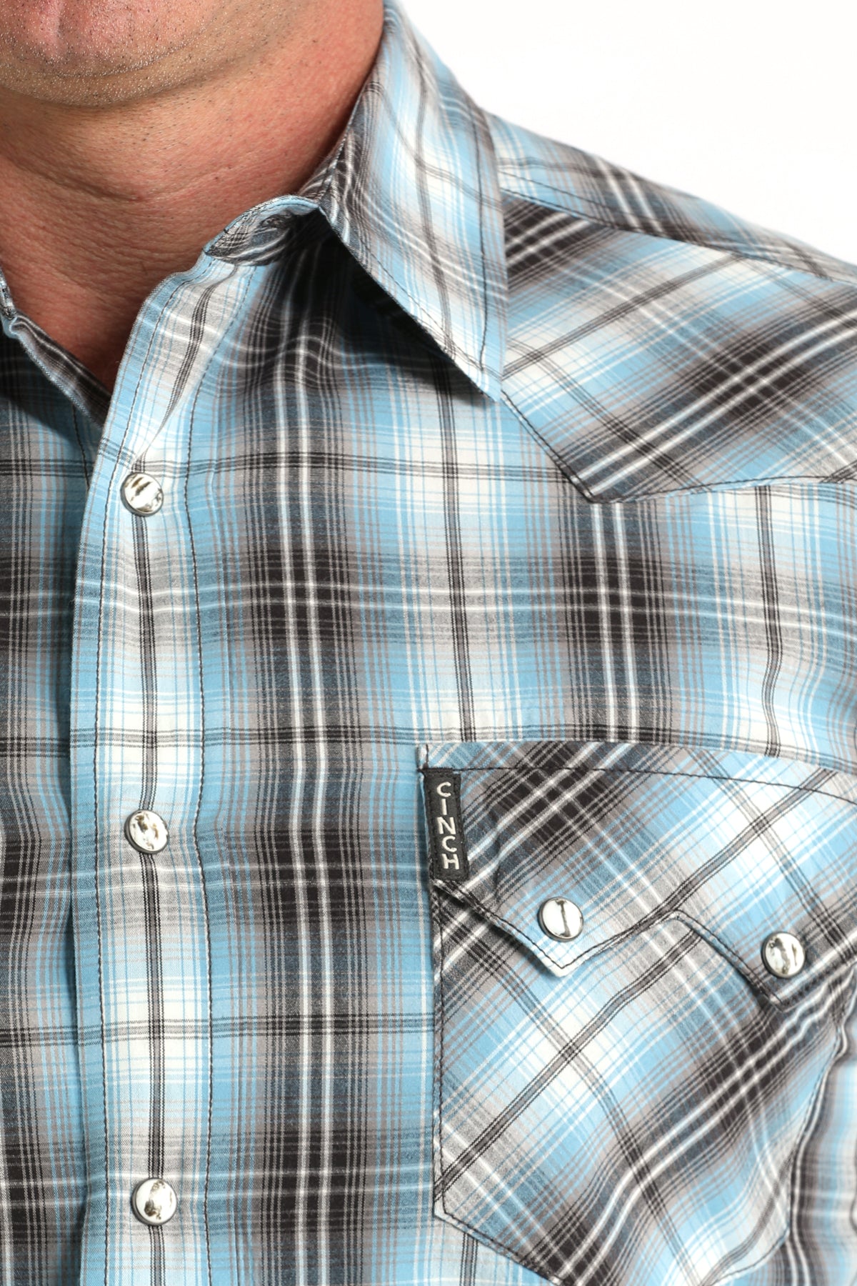 CINCH MEN'S PLAID WESTERN SHIRT - MULTI**FINAL SALE**