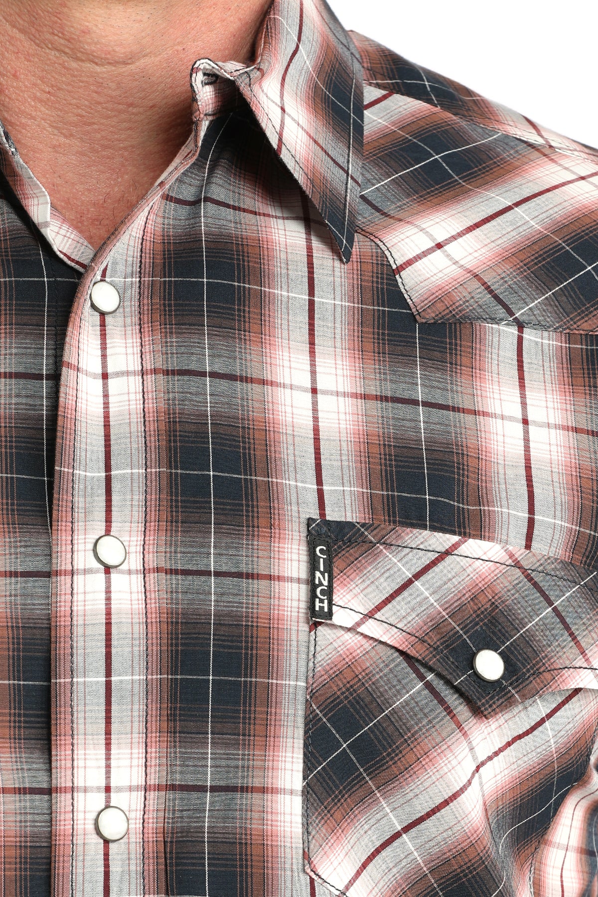 CINCH MEN'S PLAID WESTERN SHIRT - MULTI**FINAL SALE**