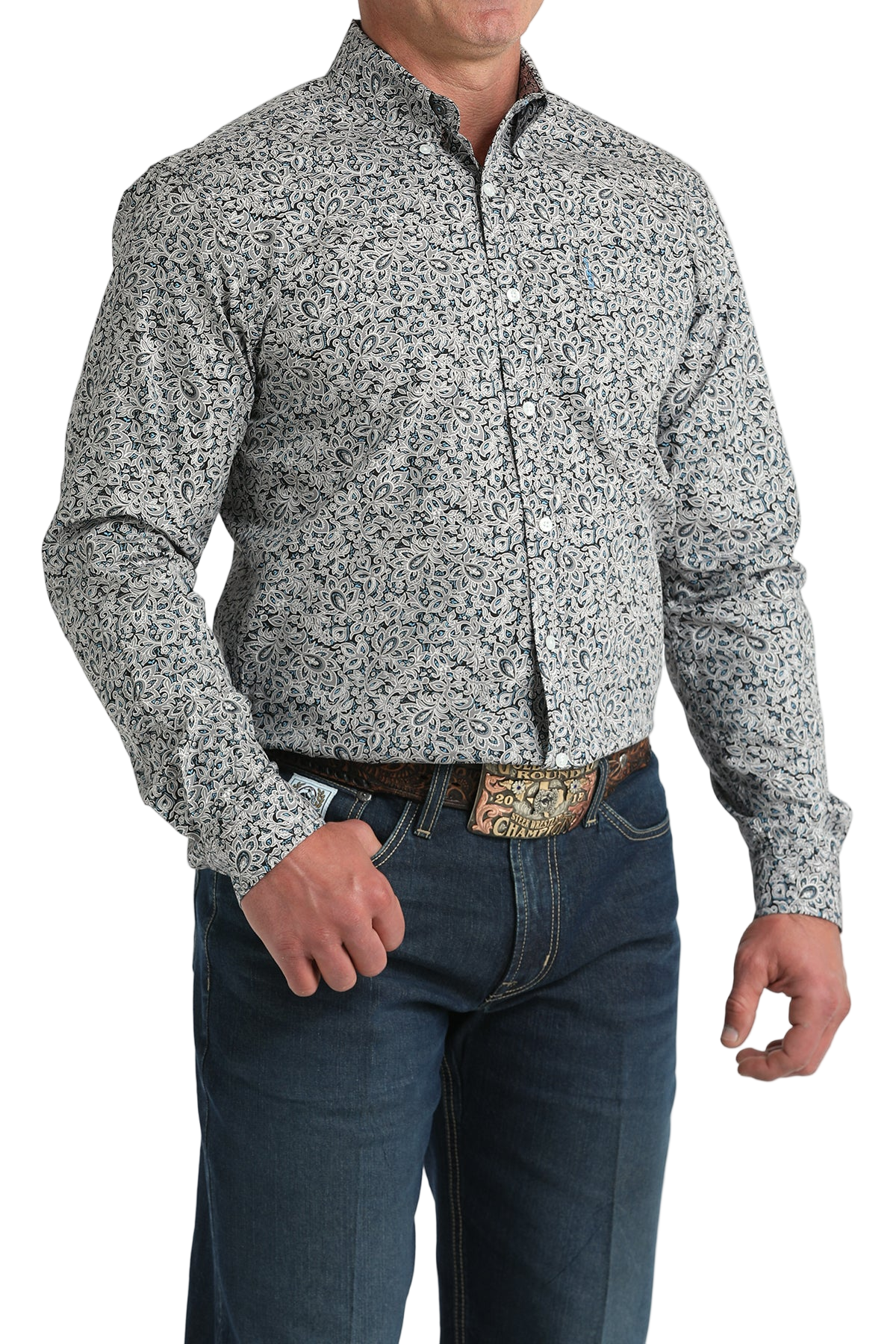 CINCH MEN'S PRINT SHIRT - MULTI**FINAL SALE**