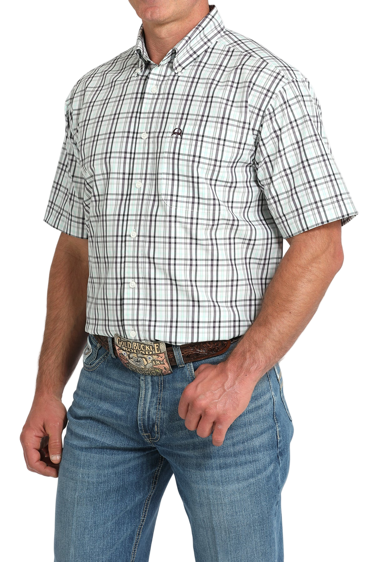 CINCH MEN'S ARENAFLEX SHIRT - WHITE