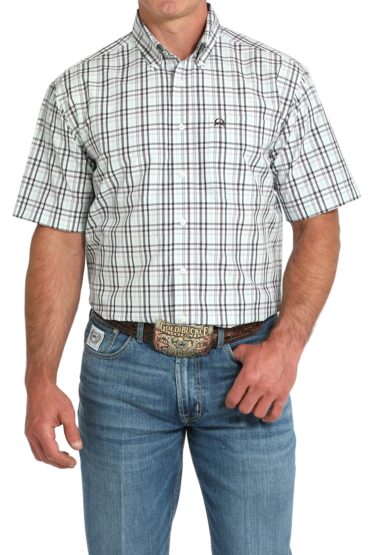 CINCH MEN'S ARENAFLEX SHIRT - WHITE