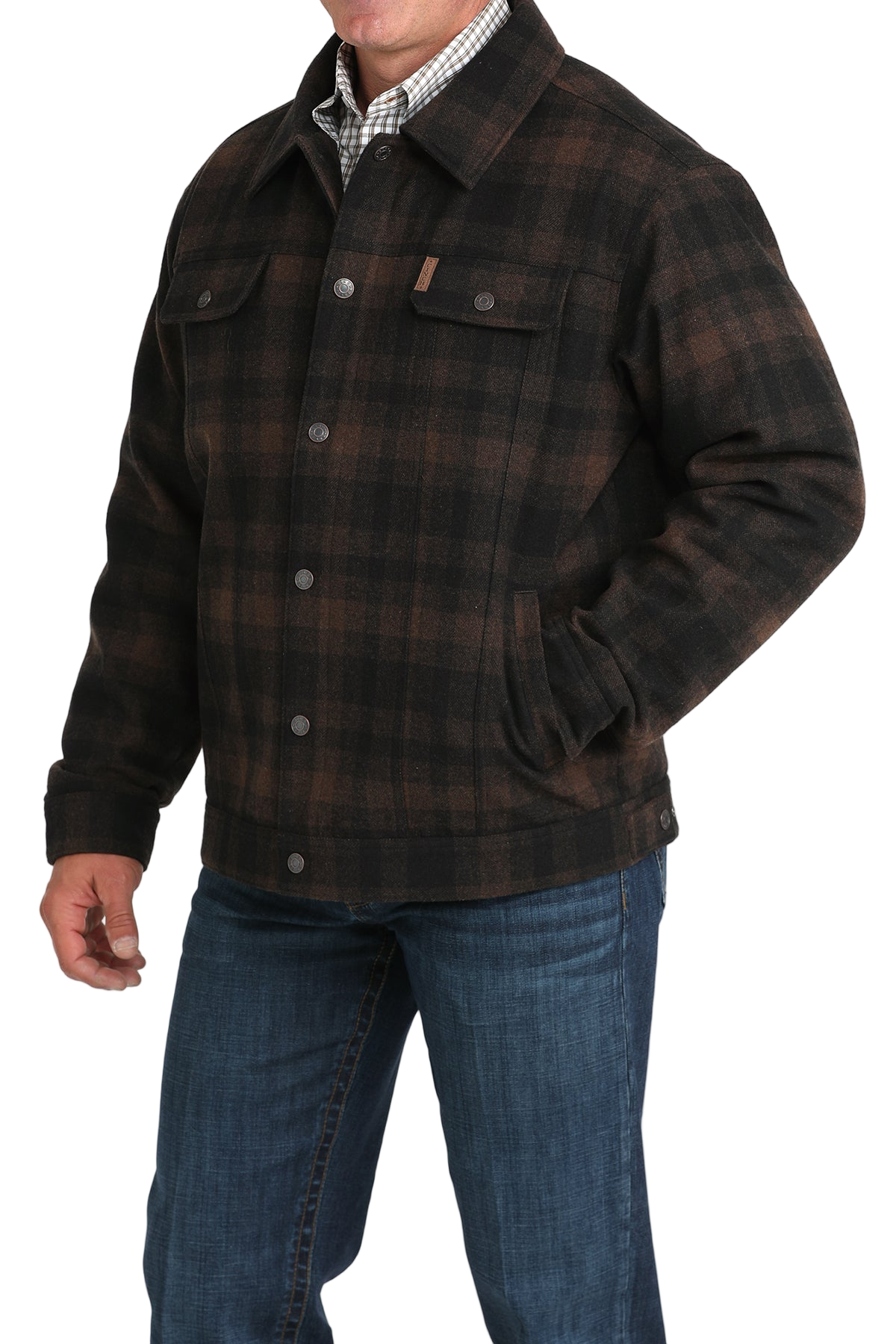 CINCH MEN'S TRUCKER - BROWN