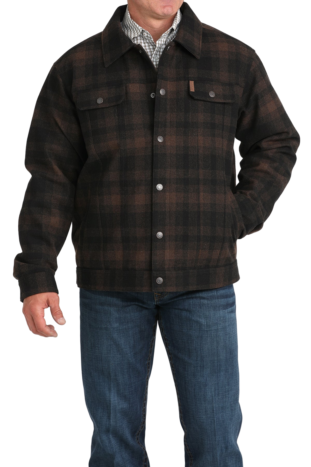 CINCH MEN'S TRUCKER - BROWN