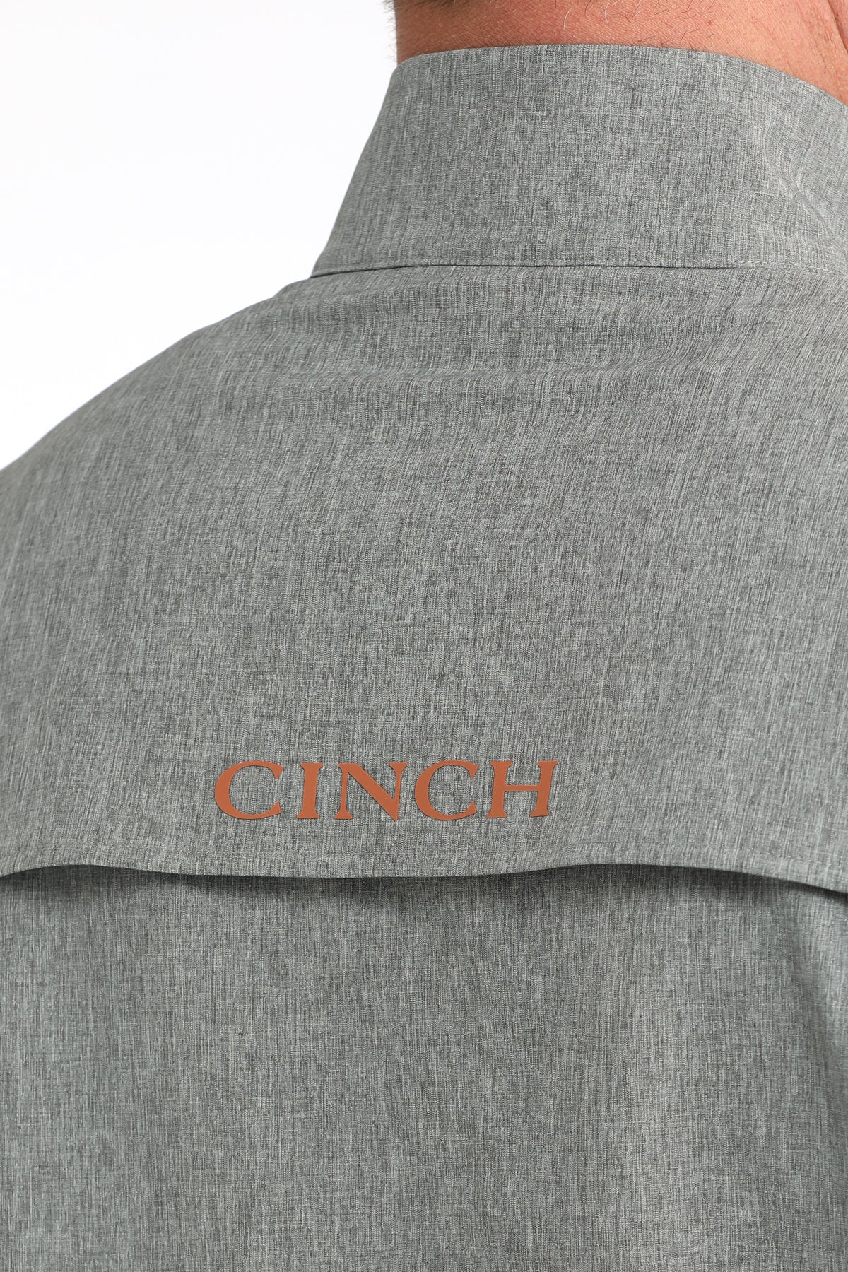 CINCH MEN'S WINDBREAKER - GRAY