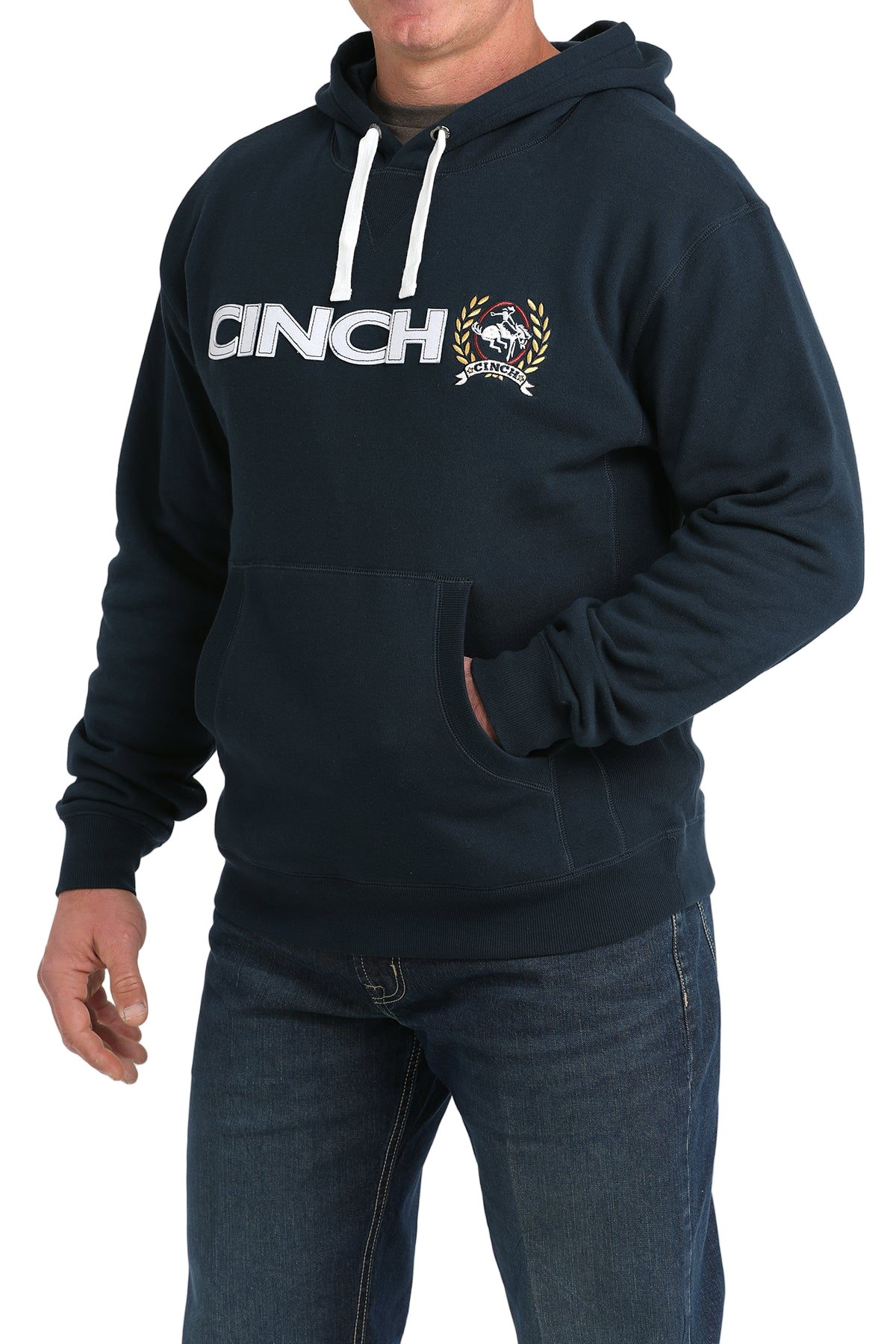 CINCH MEN'S PULLOVER HOODIE - BLUE**FINAL SALE**