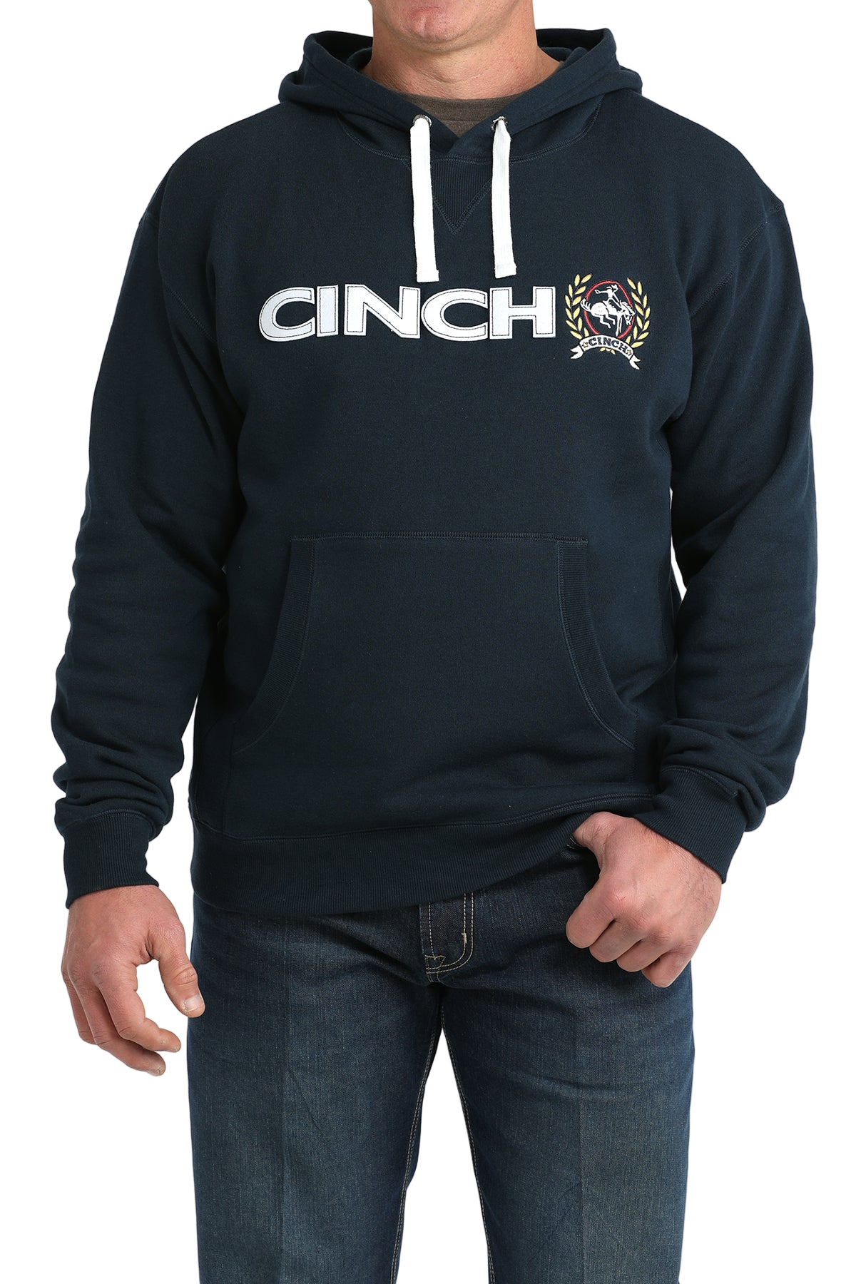 CINCH MEN'S PULLOVER HOODIE - BLUE**FINAL SALE**