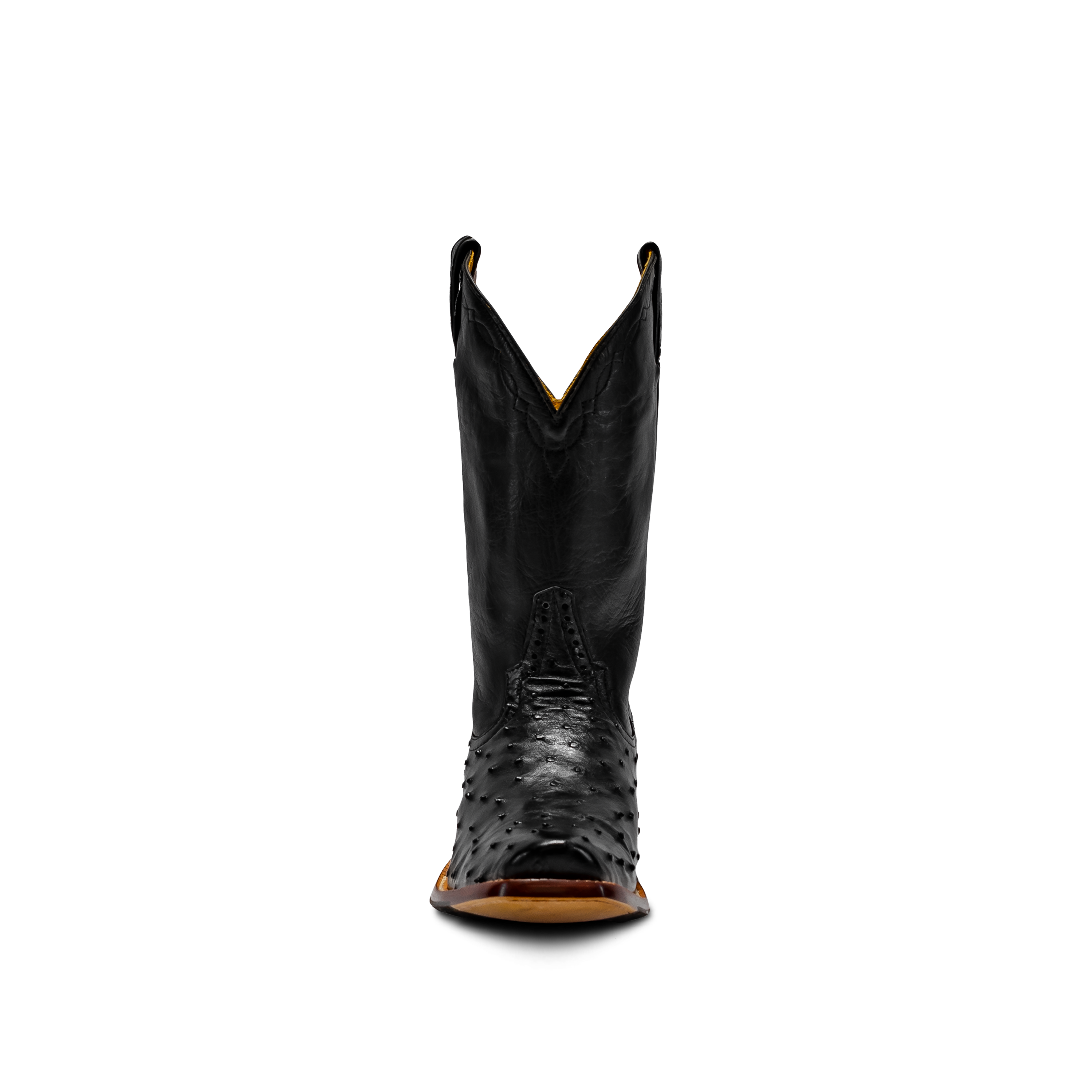 Rod Patrick BLACK FULL QUILL OSTRICH (A)