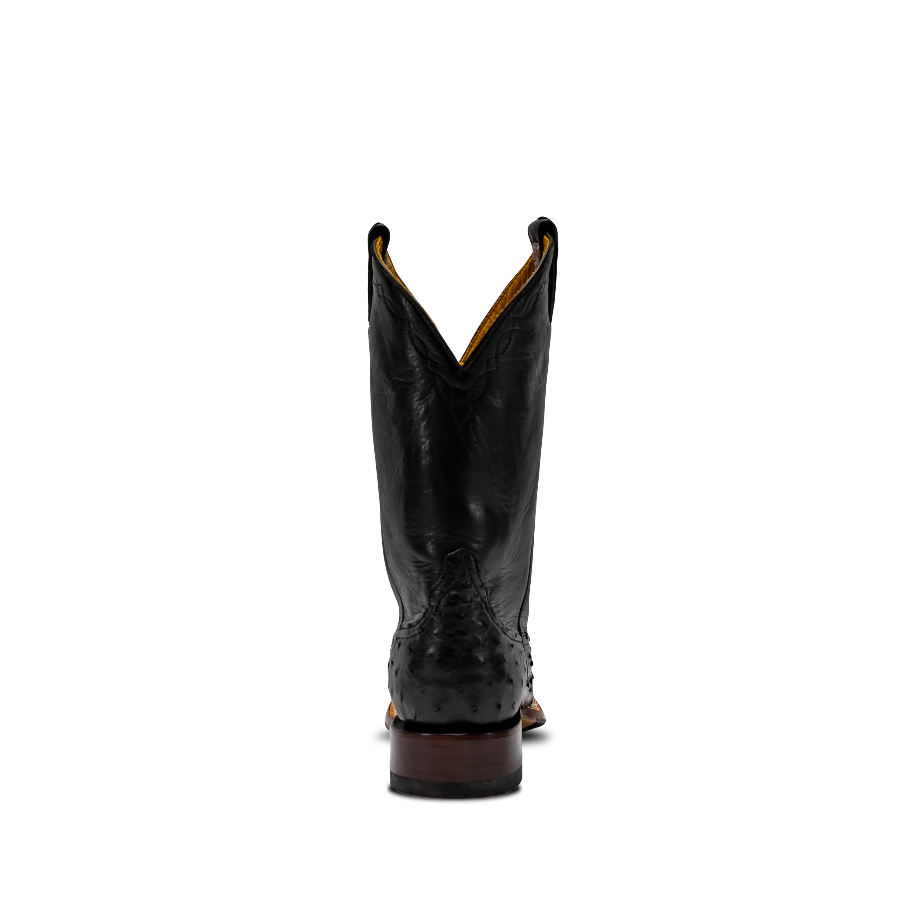 Rod Patrick BLACK FULL QUILL OSTRICH (A)