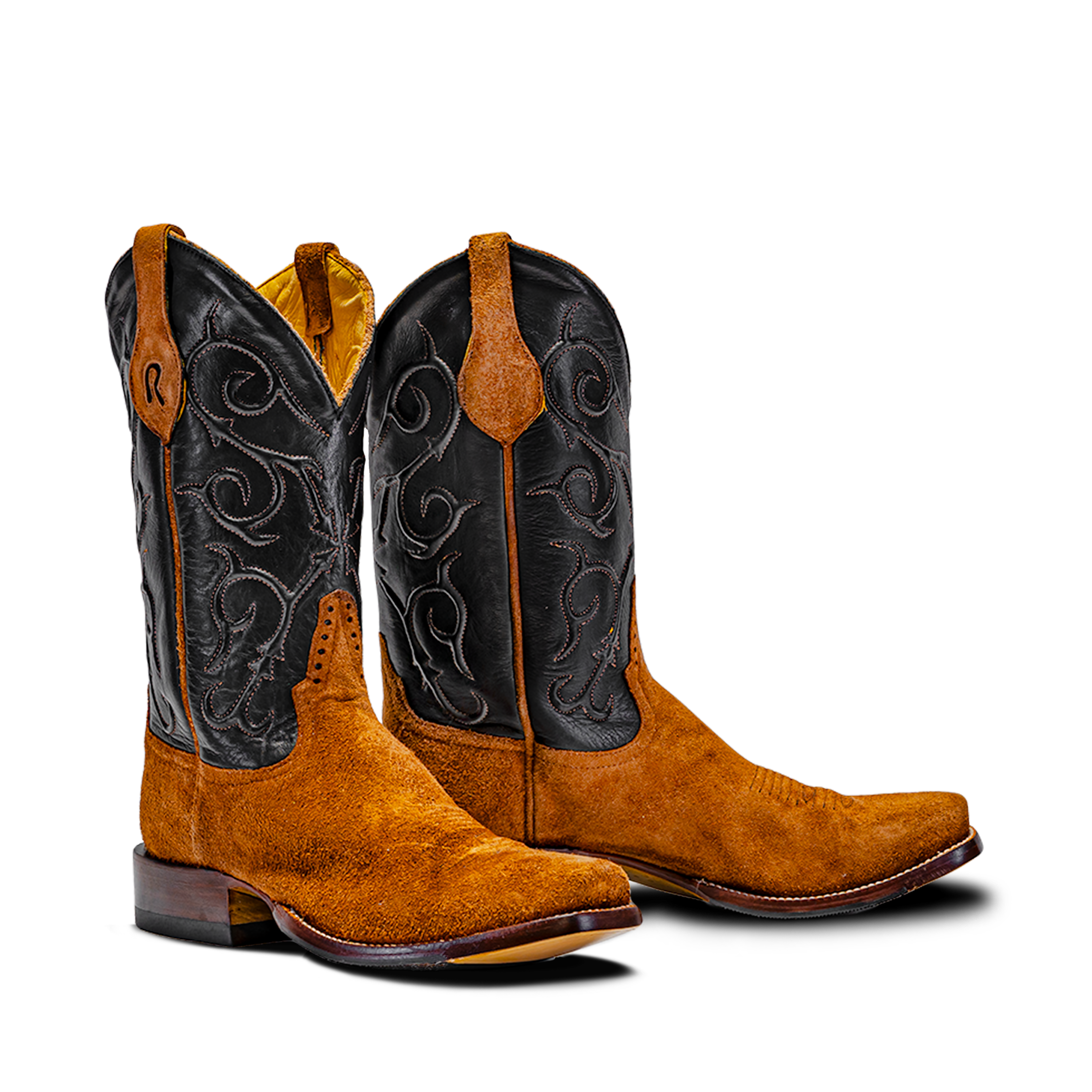 Rod Patrick COGNAC CAYUSE ROUGHOUT (D)