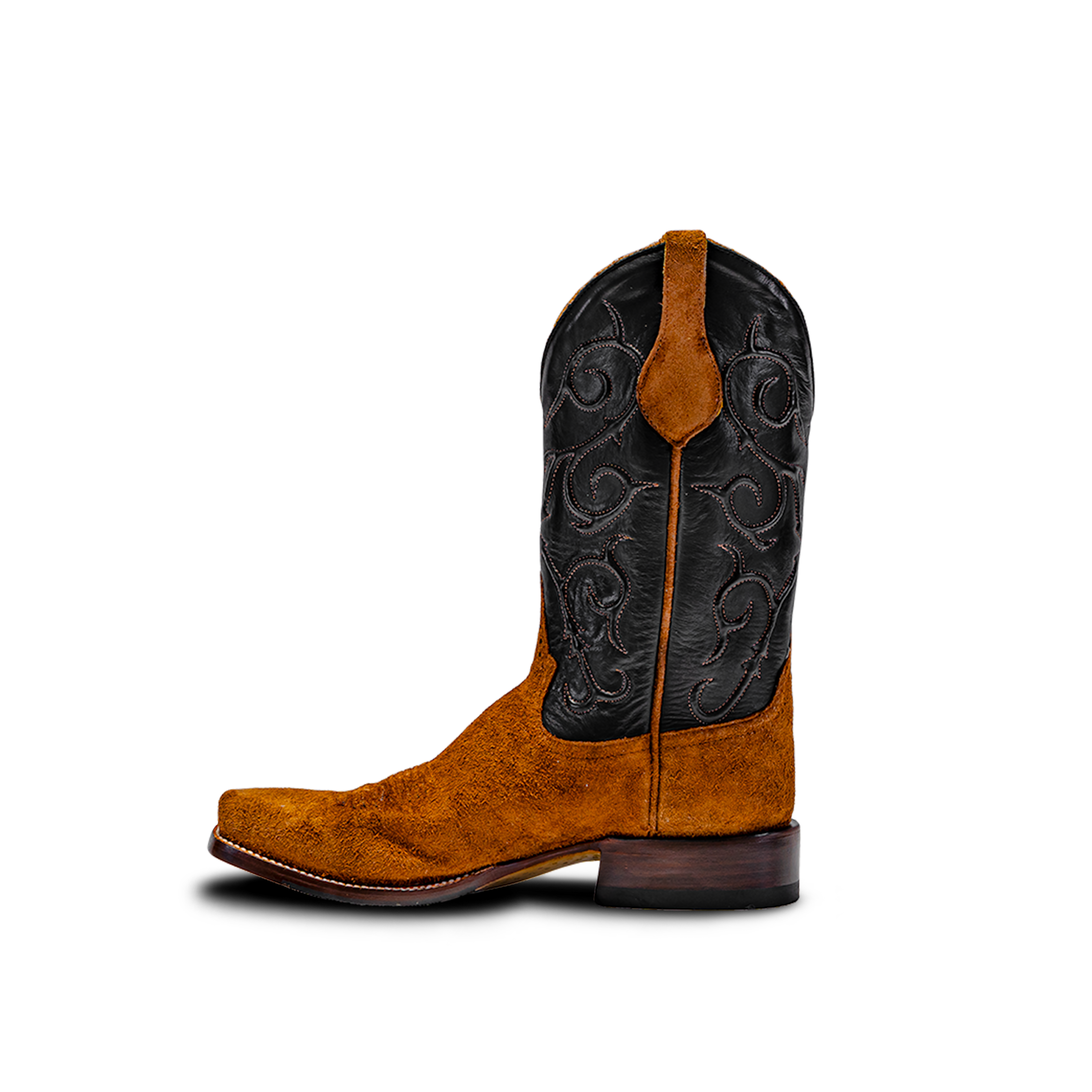 Rod Patrick COGNAC CAYUSE ROUGHOUT (D)