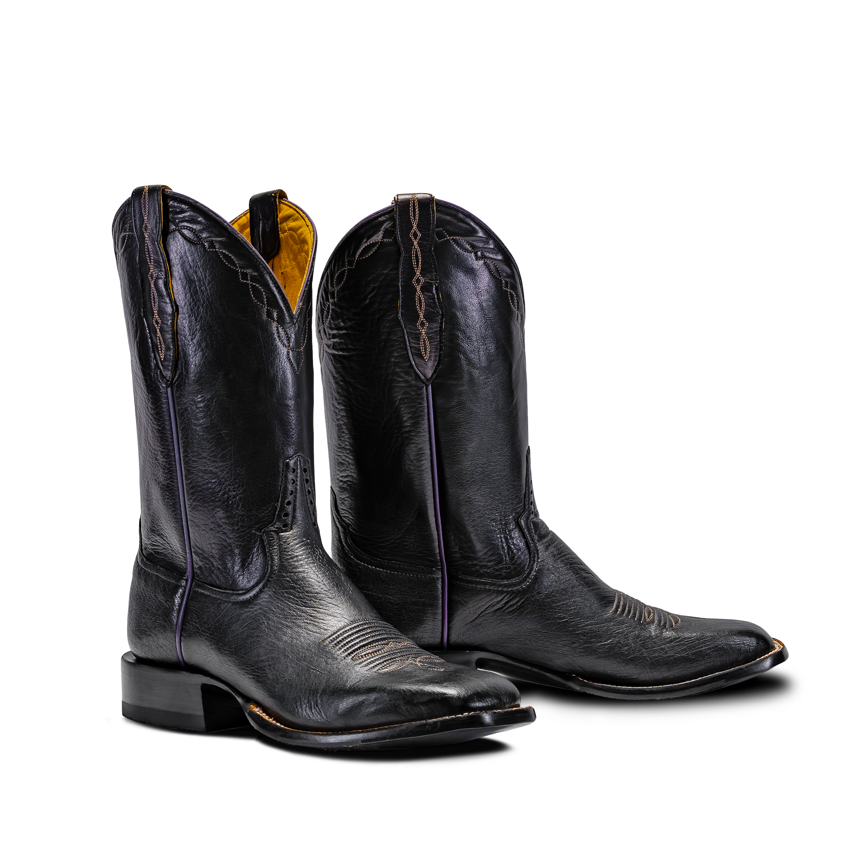 Rod Patrick BLACK SMOOTH OSTRICH (B)