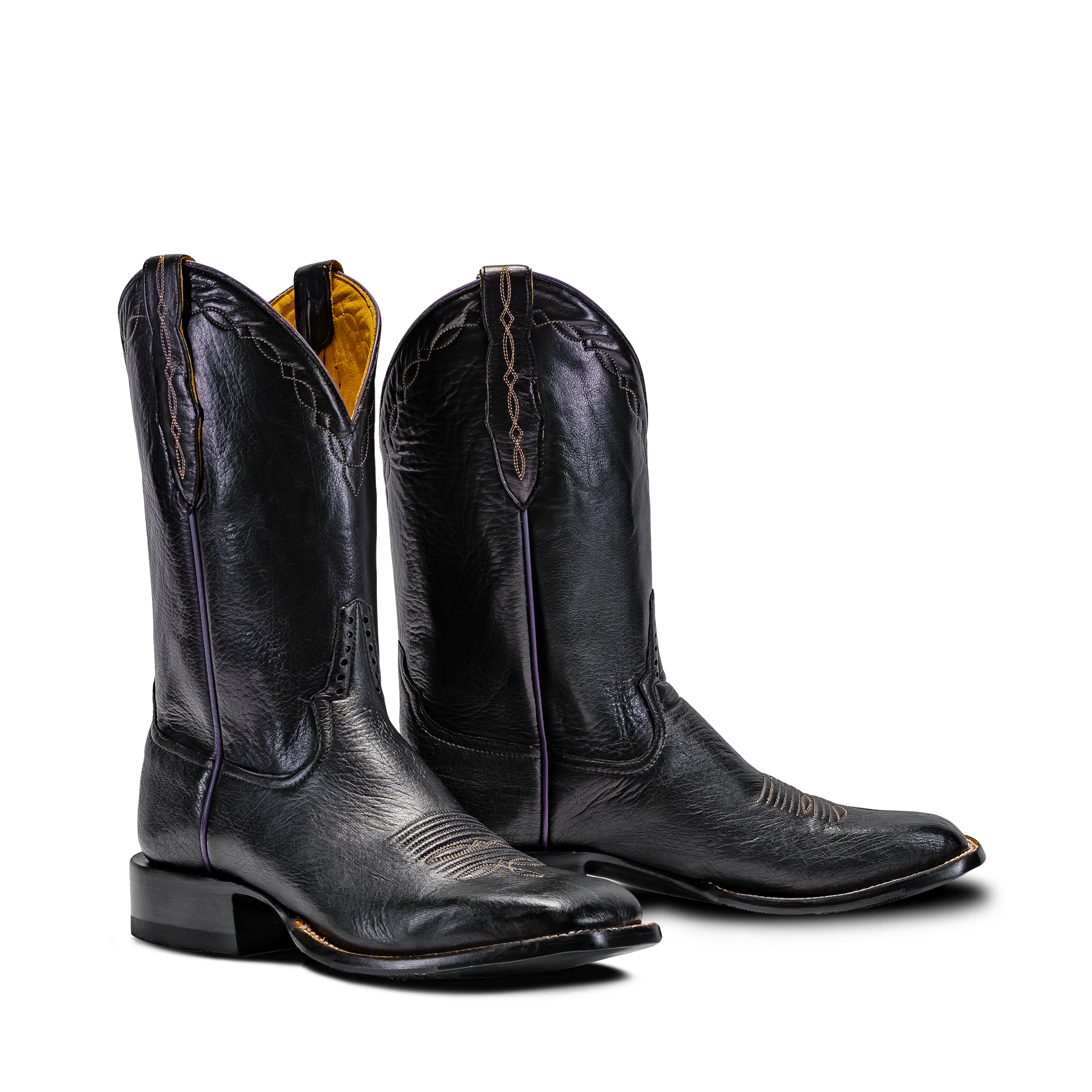 Rod Patrick BLACK SMOOTH OSTRICH (D)
