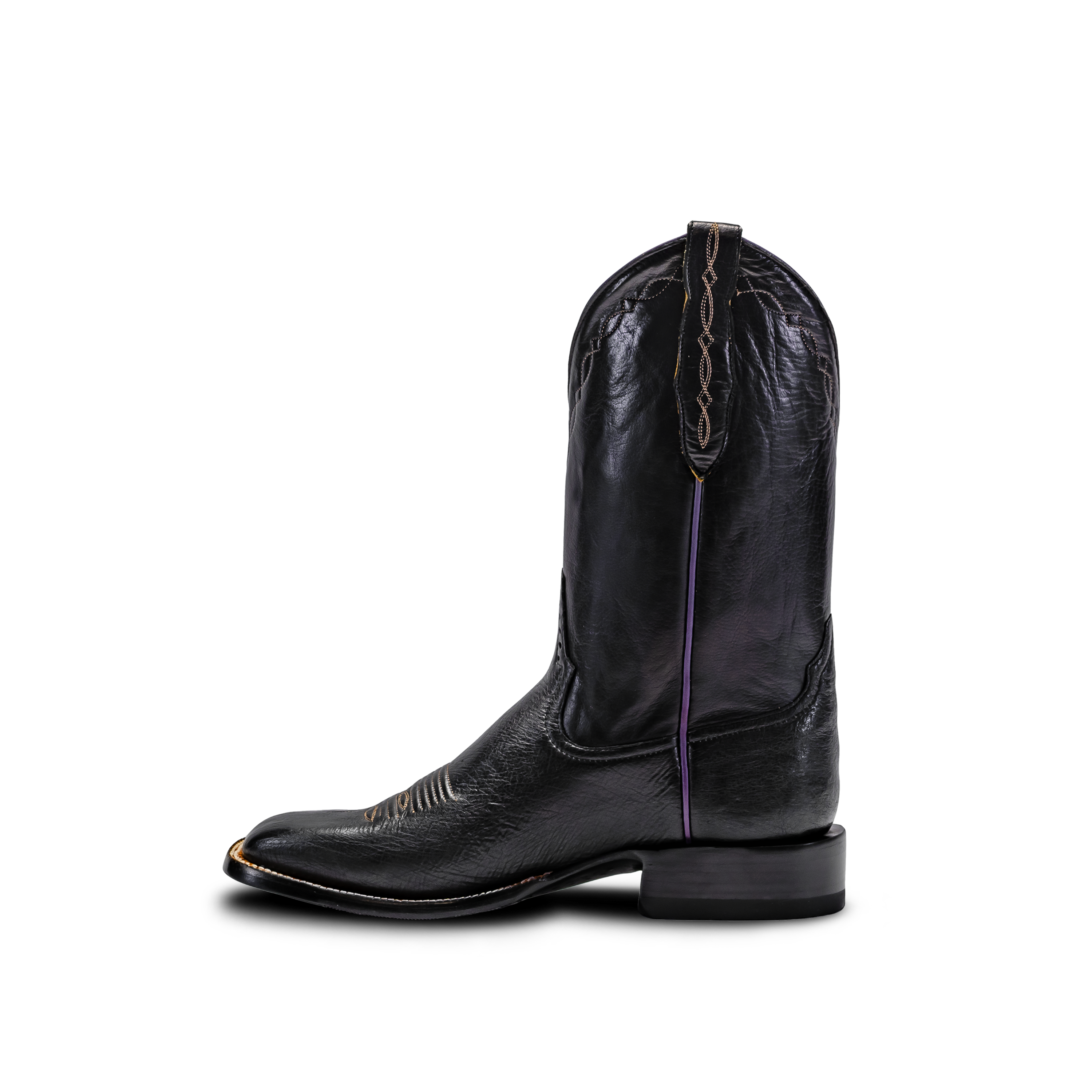 Rod Patrick BLACK SMOOTH OSTRICH (D)