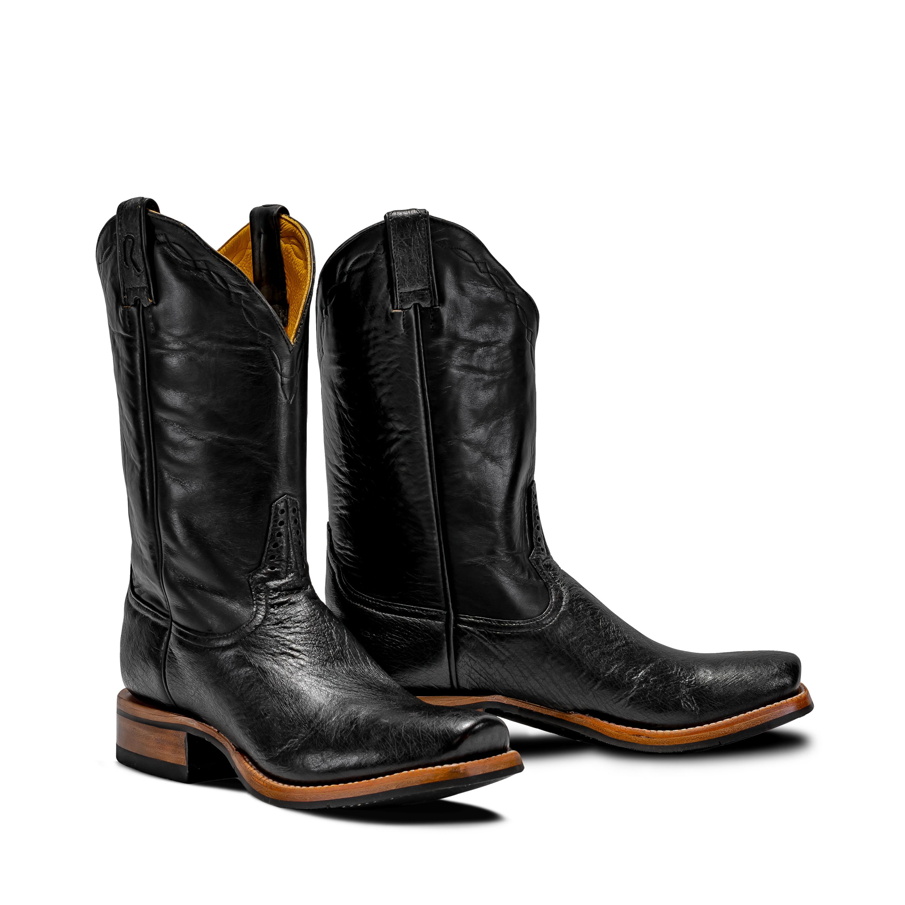 Rod Patrick BLACK SMOOTH OSTRICH (D)