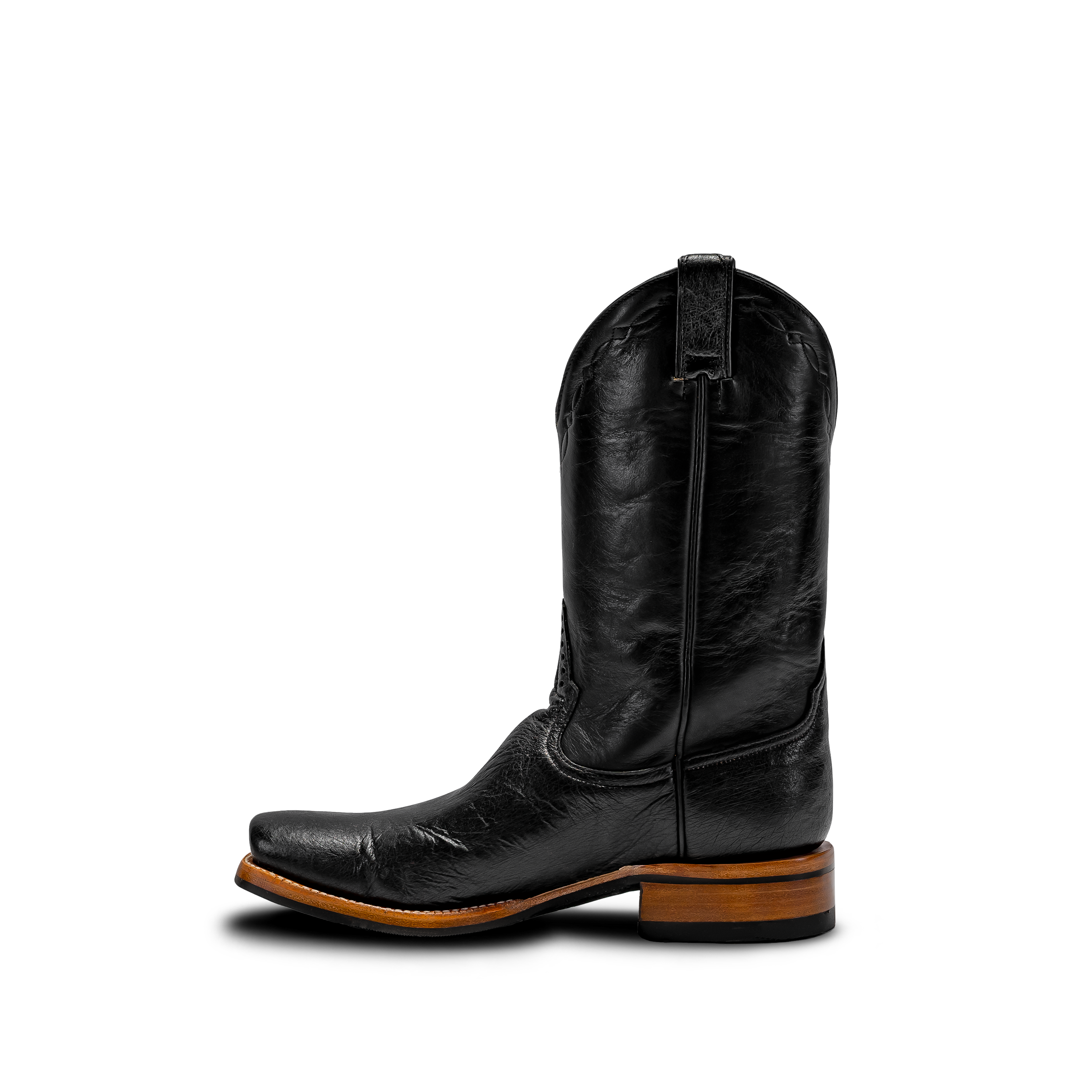 Rod Patrick BLACK SMOOTH OSTRICH (D)