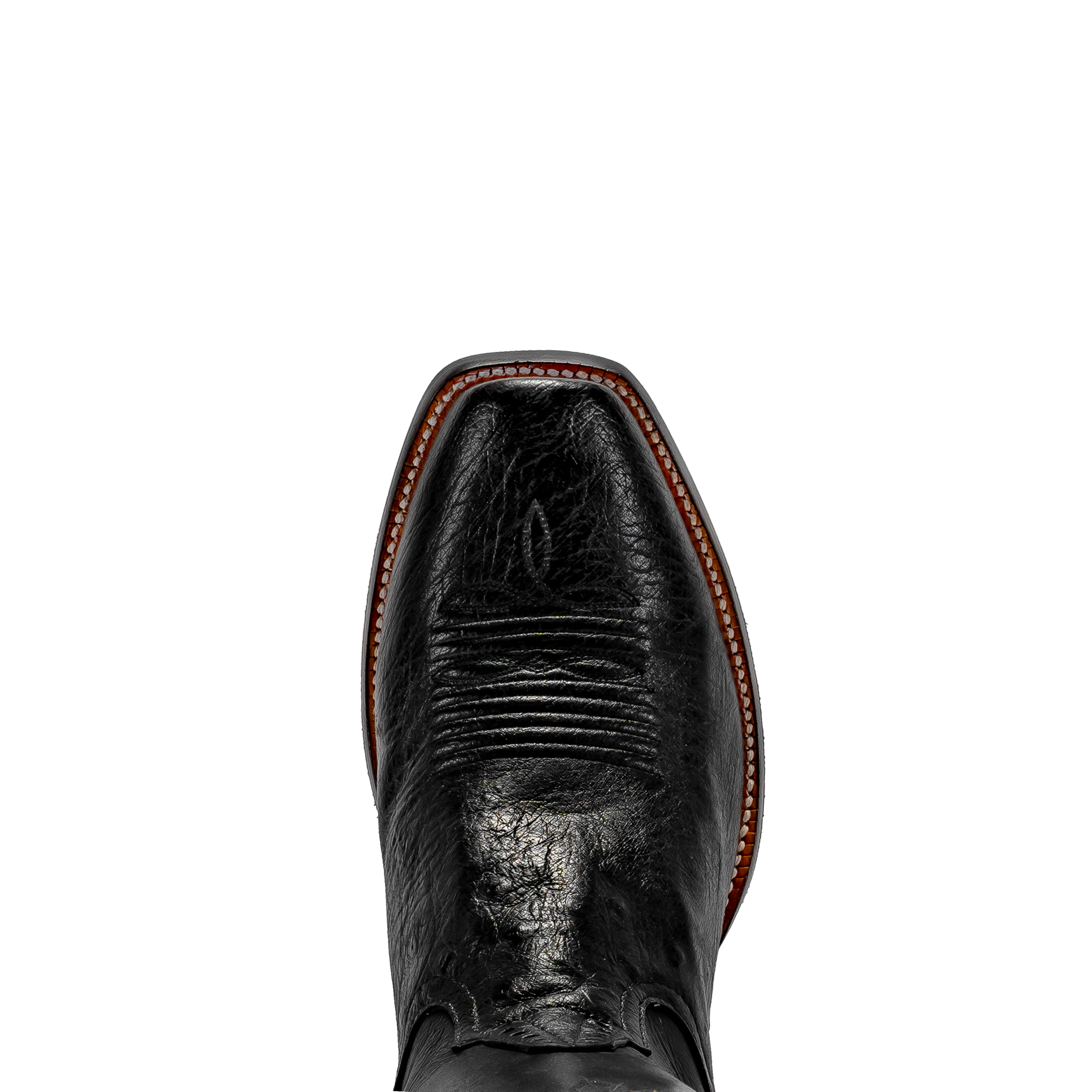 Rod Patrick Black Smooth Ostrich (D)