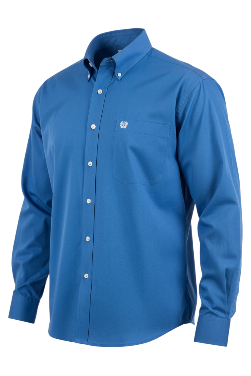 CINCH MEN'S SOLID SHIRT - BLUE