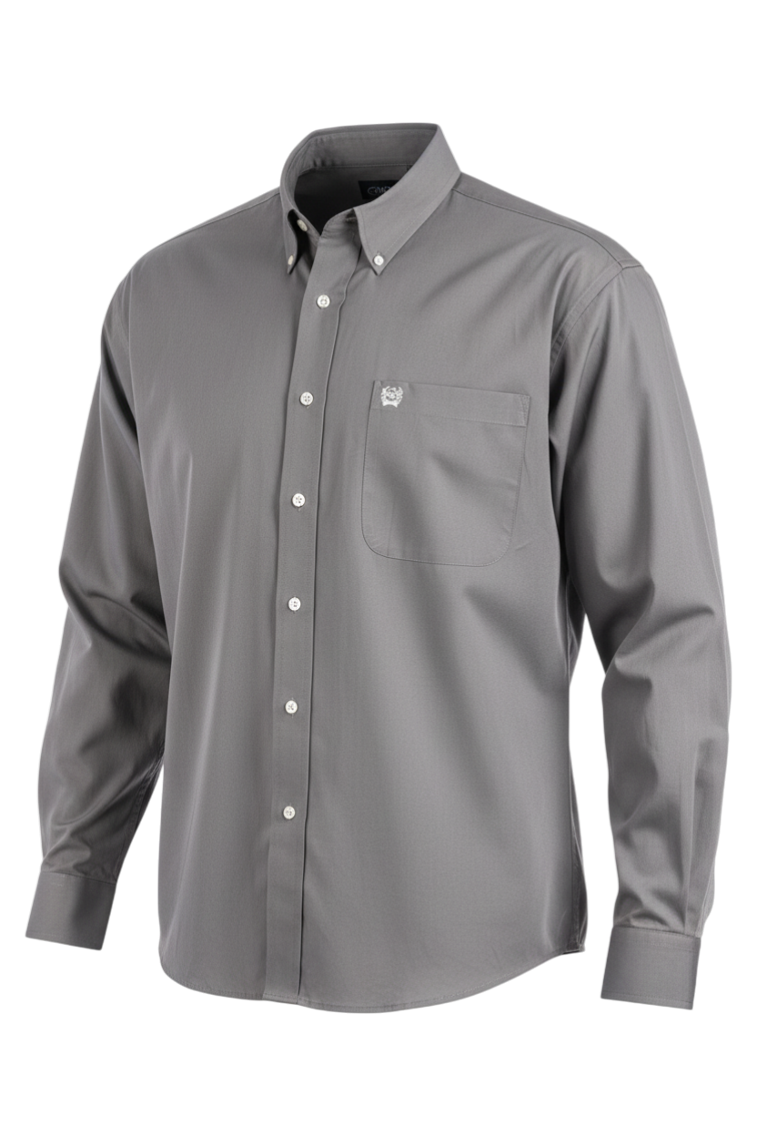 CINCH MEN'S SOLID SHIRT - GREY