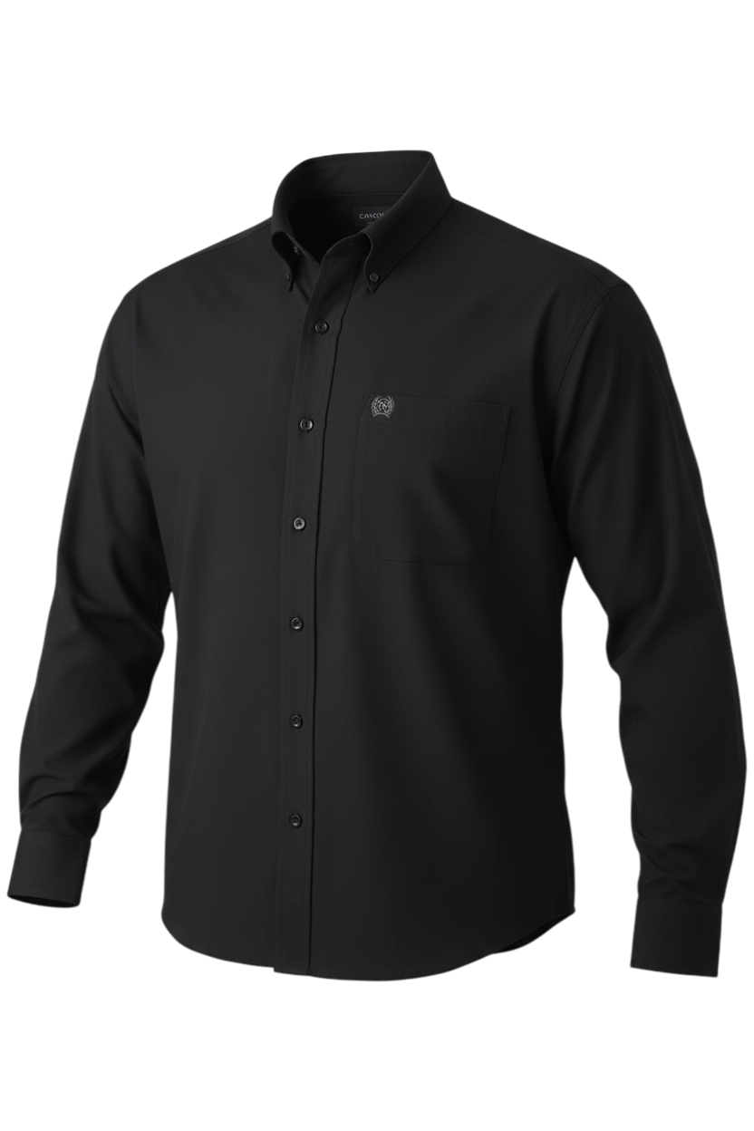 CINCH MEN'S ARENAFLEX SHIRT - BLACK