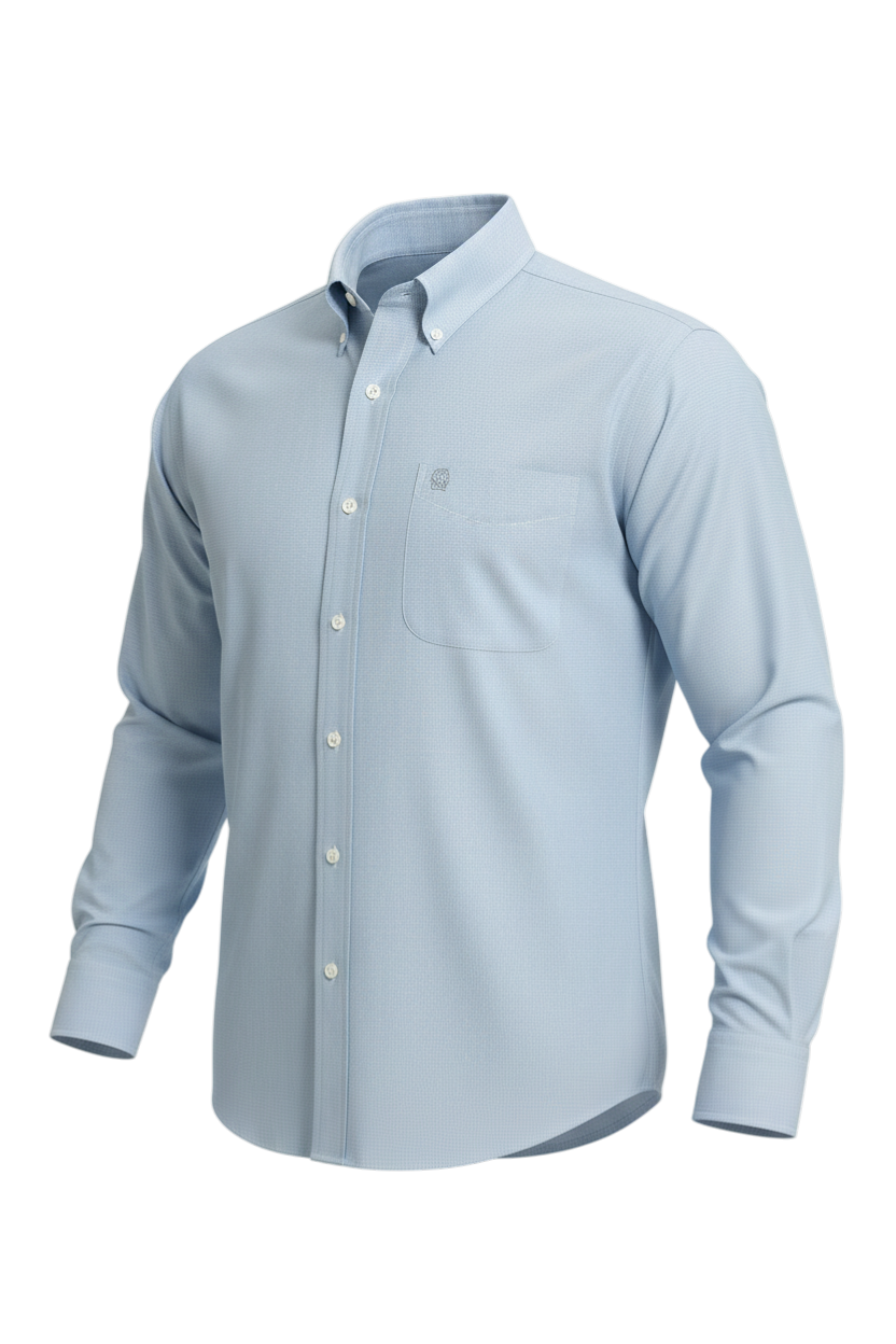 CINCH MEN'S SOLID SHIRT - LIGHT BLUE**FINAL SALE**