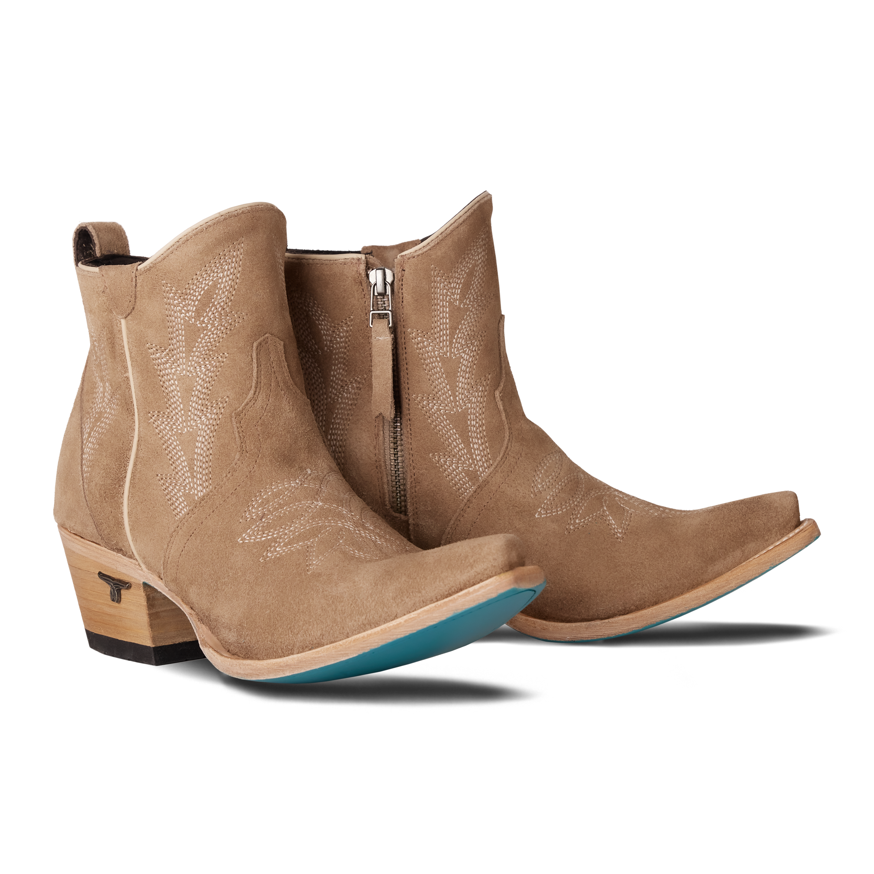 Go West X Lane Gallatin Bootie - Latte Suede