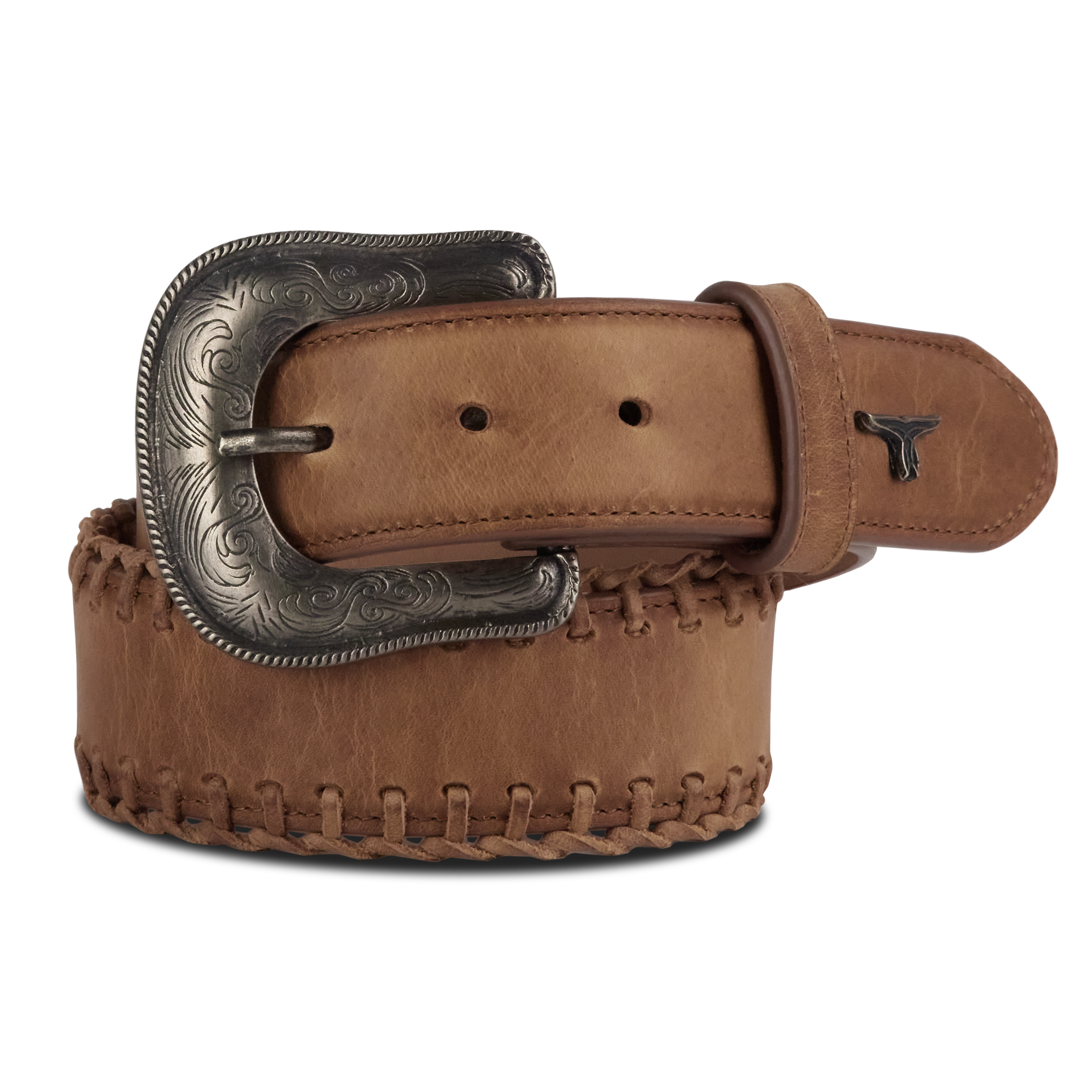 Lane 1.5 Woven Laced Belt with Single Buckle - Desert Clay