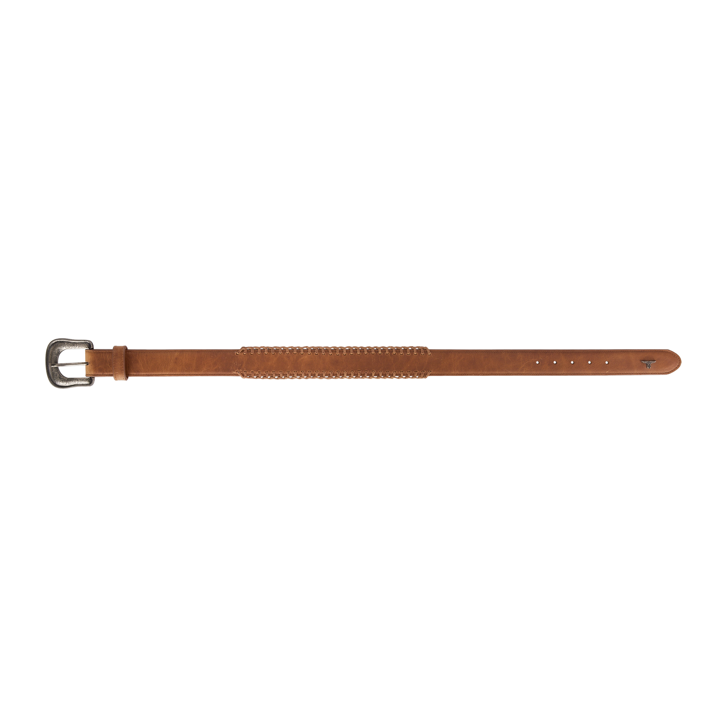 Lane 1.5 Woven Laced Belt with Single Buckle - Desert Clay