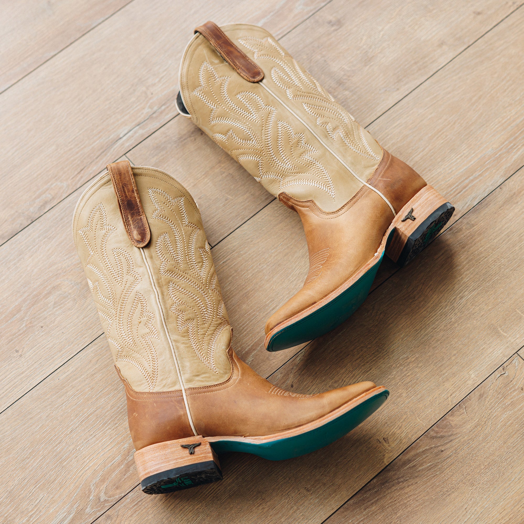 Lane Classic Square Boot - Desert Clay & Buttermilk