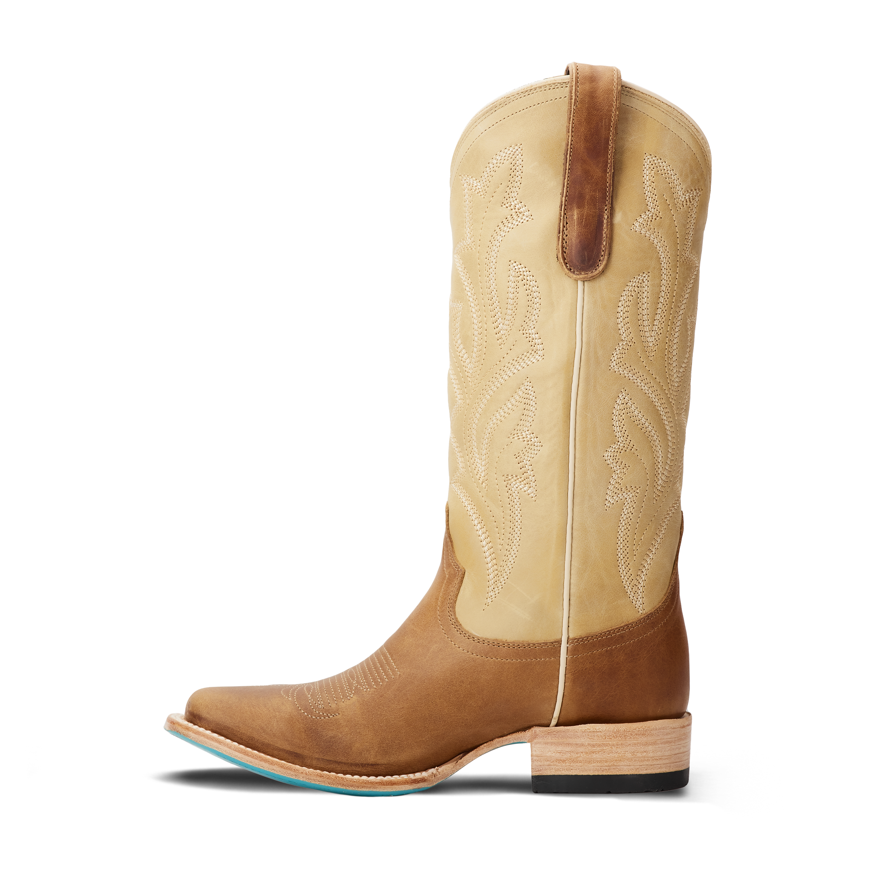Lane Classic Square Boot - Desert Clay & Buttermilk