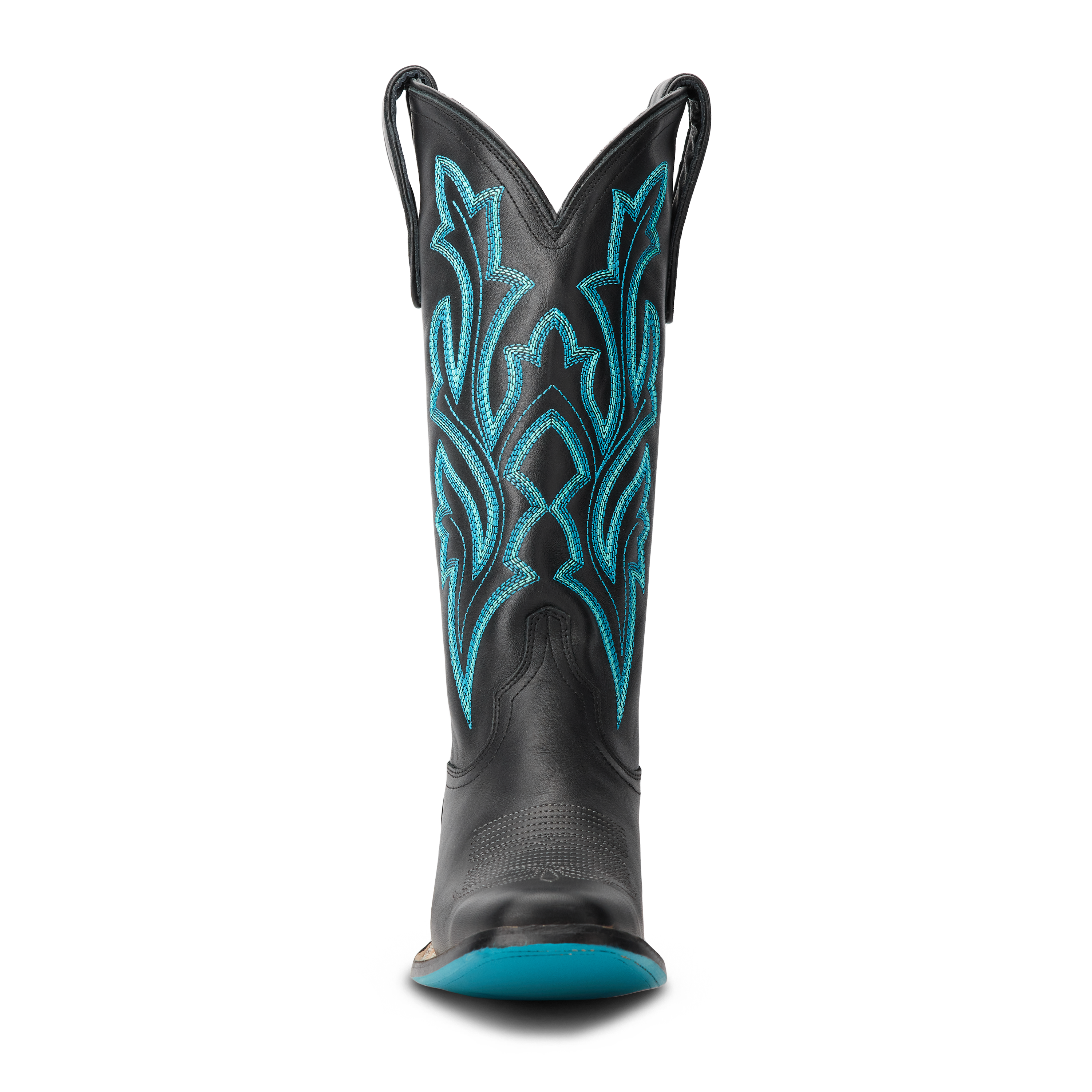 Lane Classic Square Boot - Jet Black