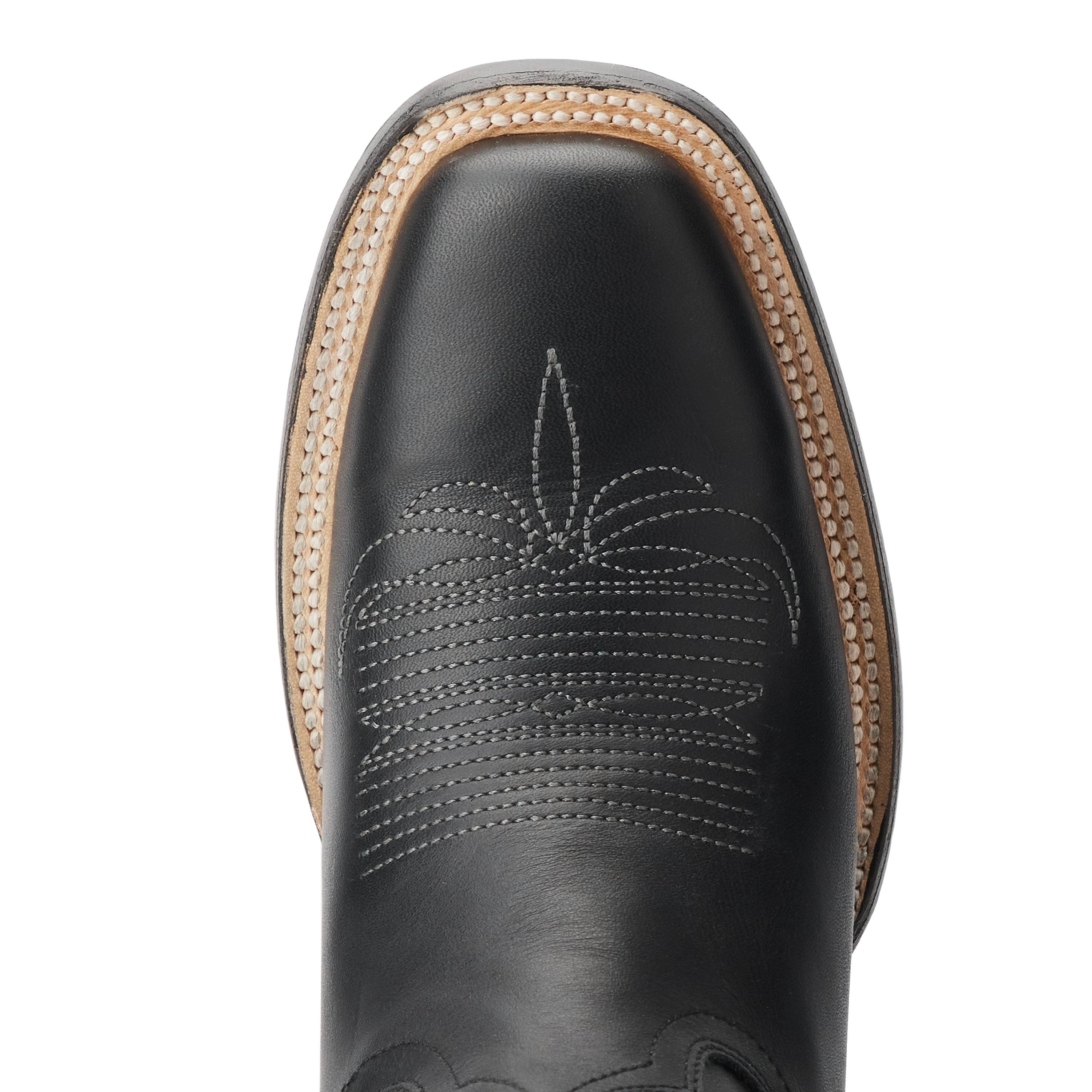 Lane Classic Square Boot - Jet Black