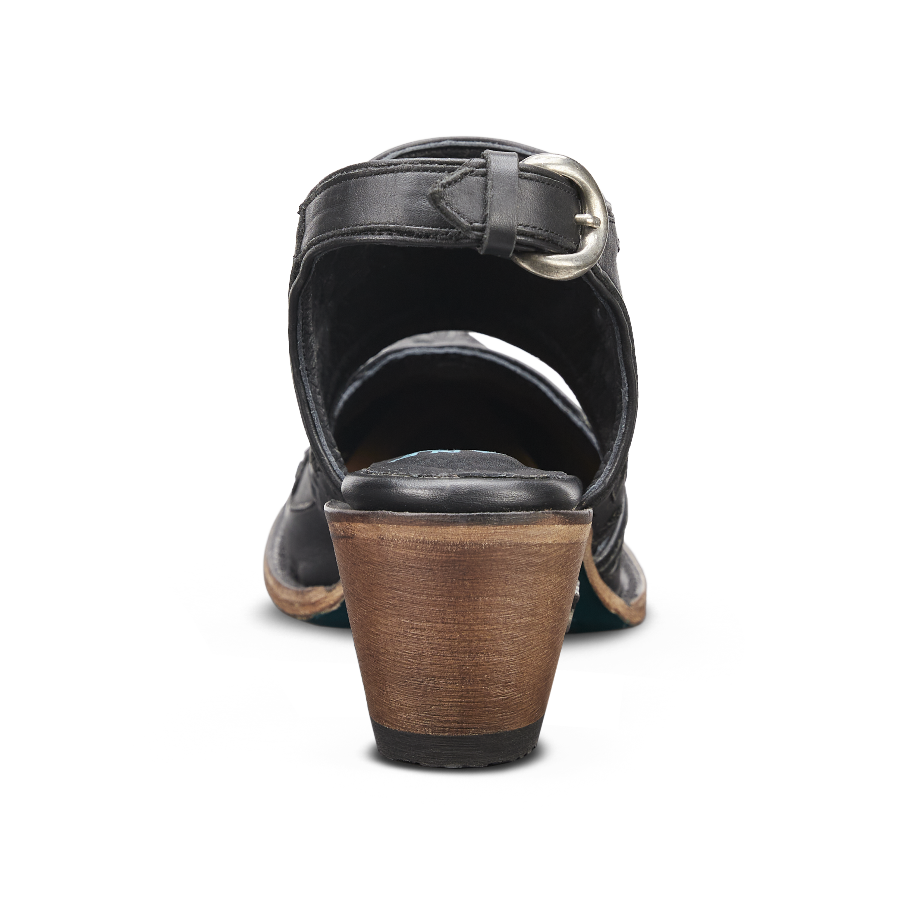 Lane Robin Slingback Mule - Jet Black