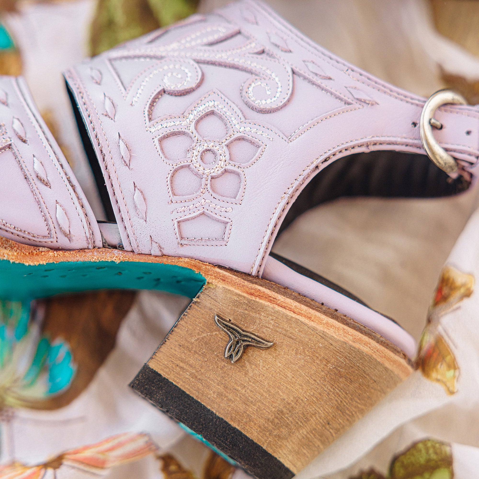 Lane Robin Slingback Mule - Lovely Lavender
