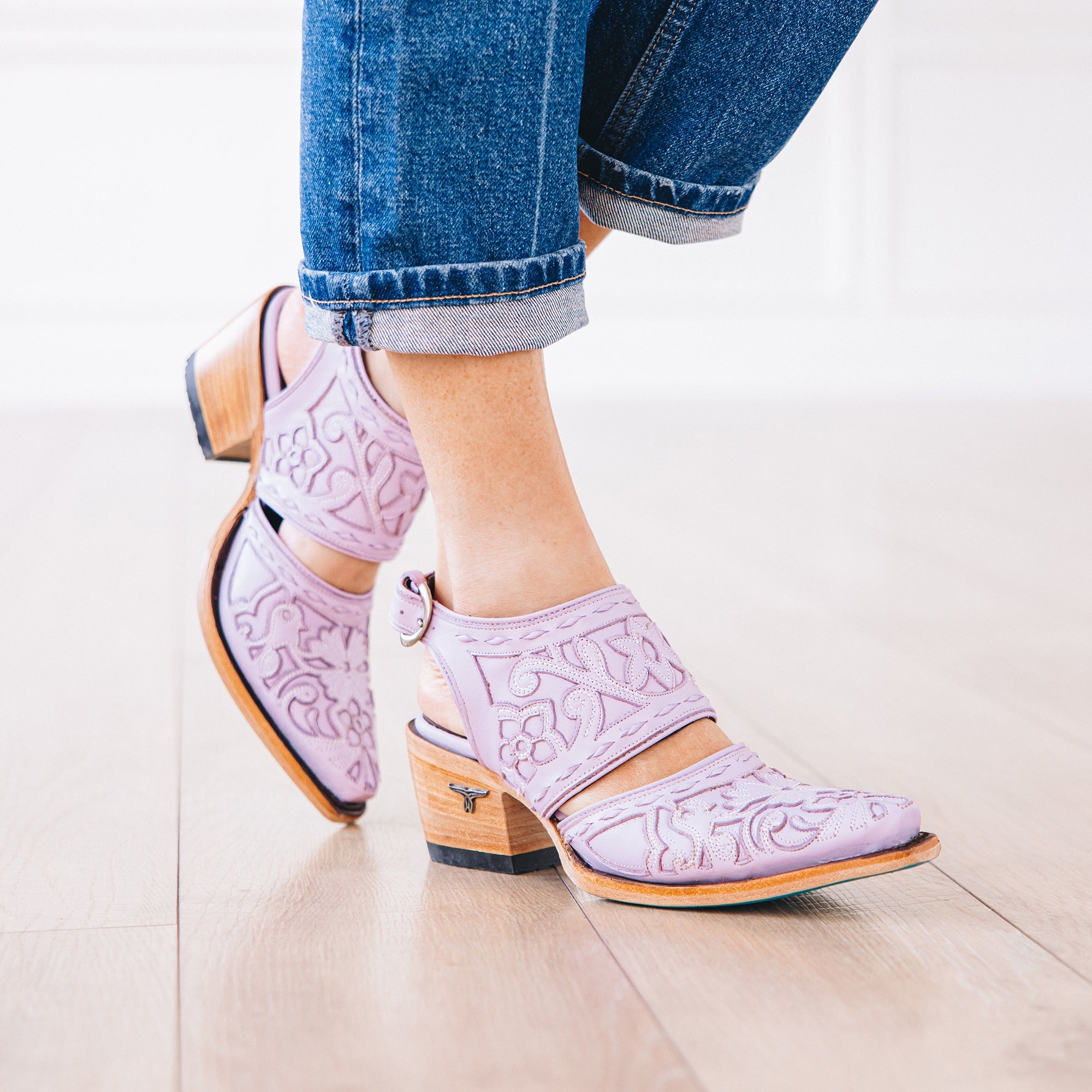 Lane Robin Slingback Mule - Lovely Lavender