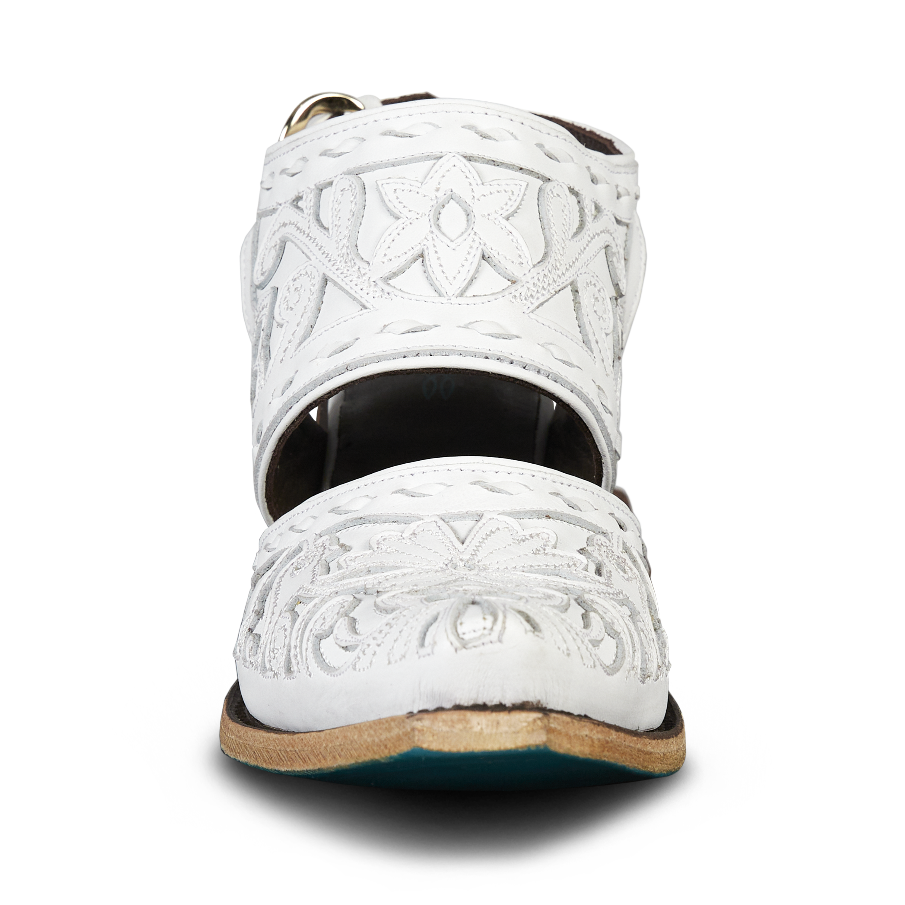 Lane Robin Slingback Mule - Matte White