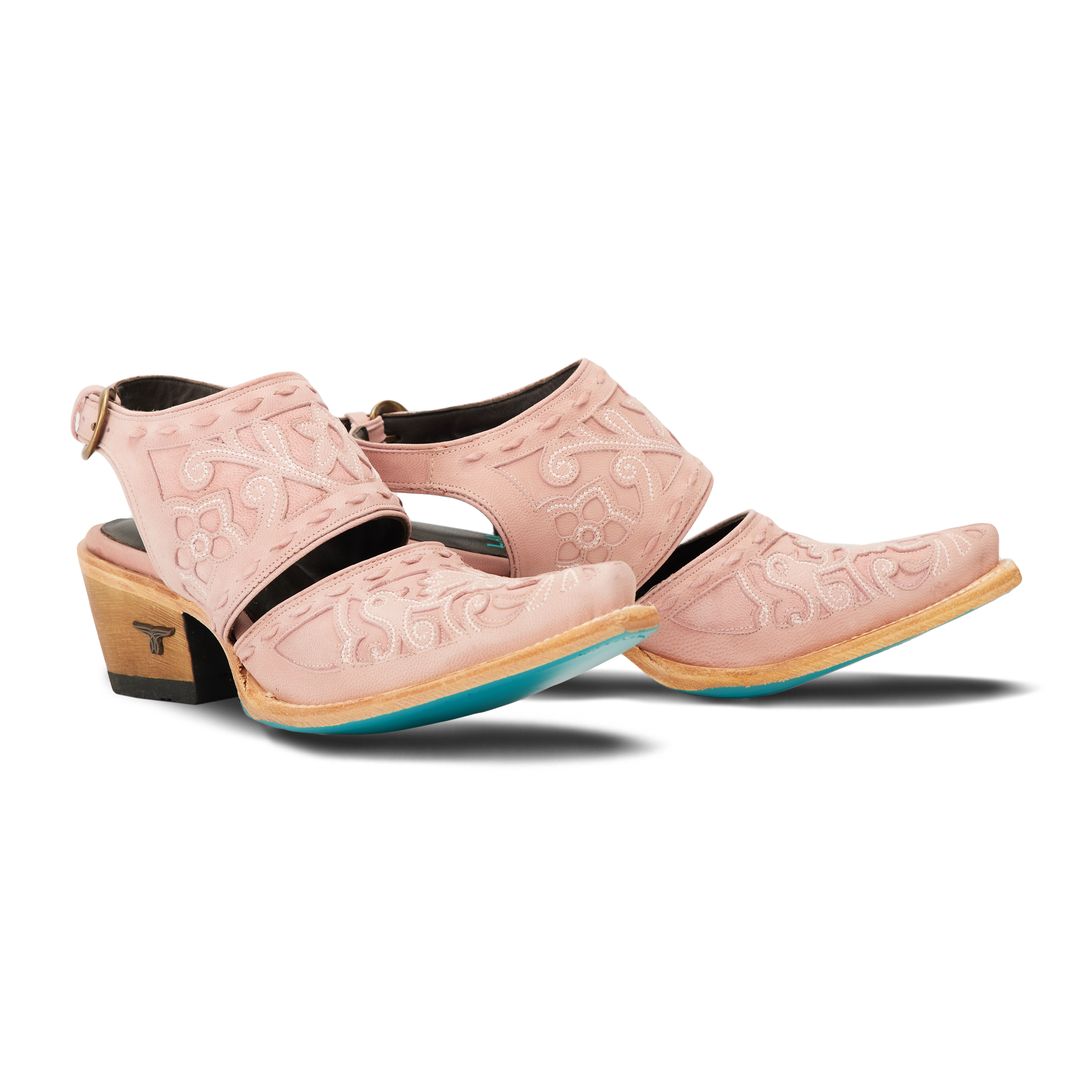 Lane Robin Slingback Mule - Blush