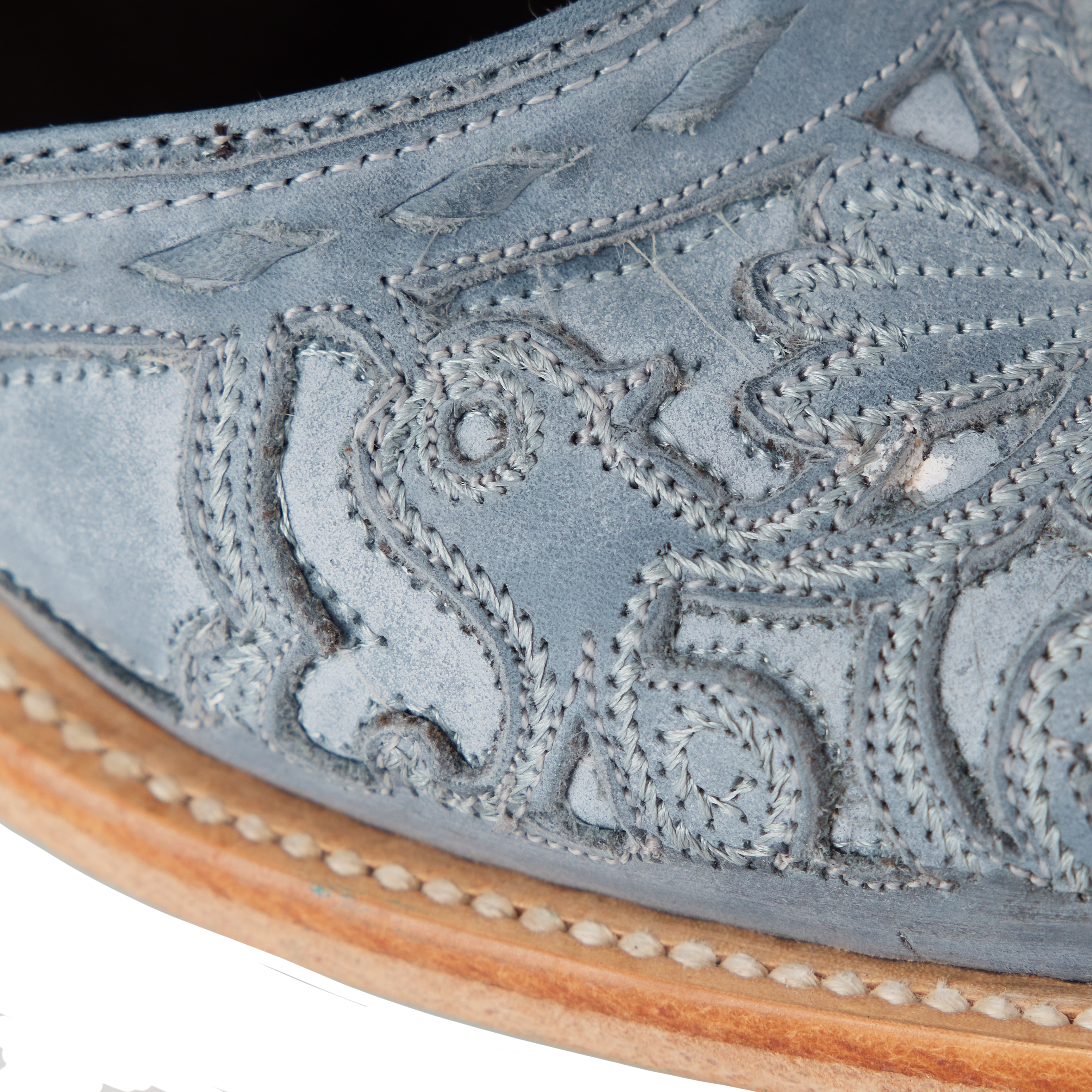 Lane Robin Slingback Mule - Washed Denim
