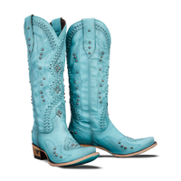 Lane Cossette Boot - Turquoise Blaze