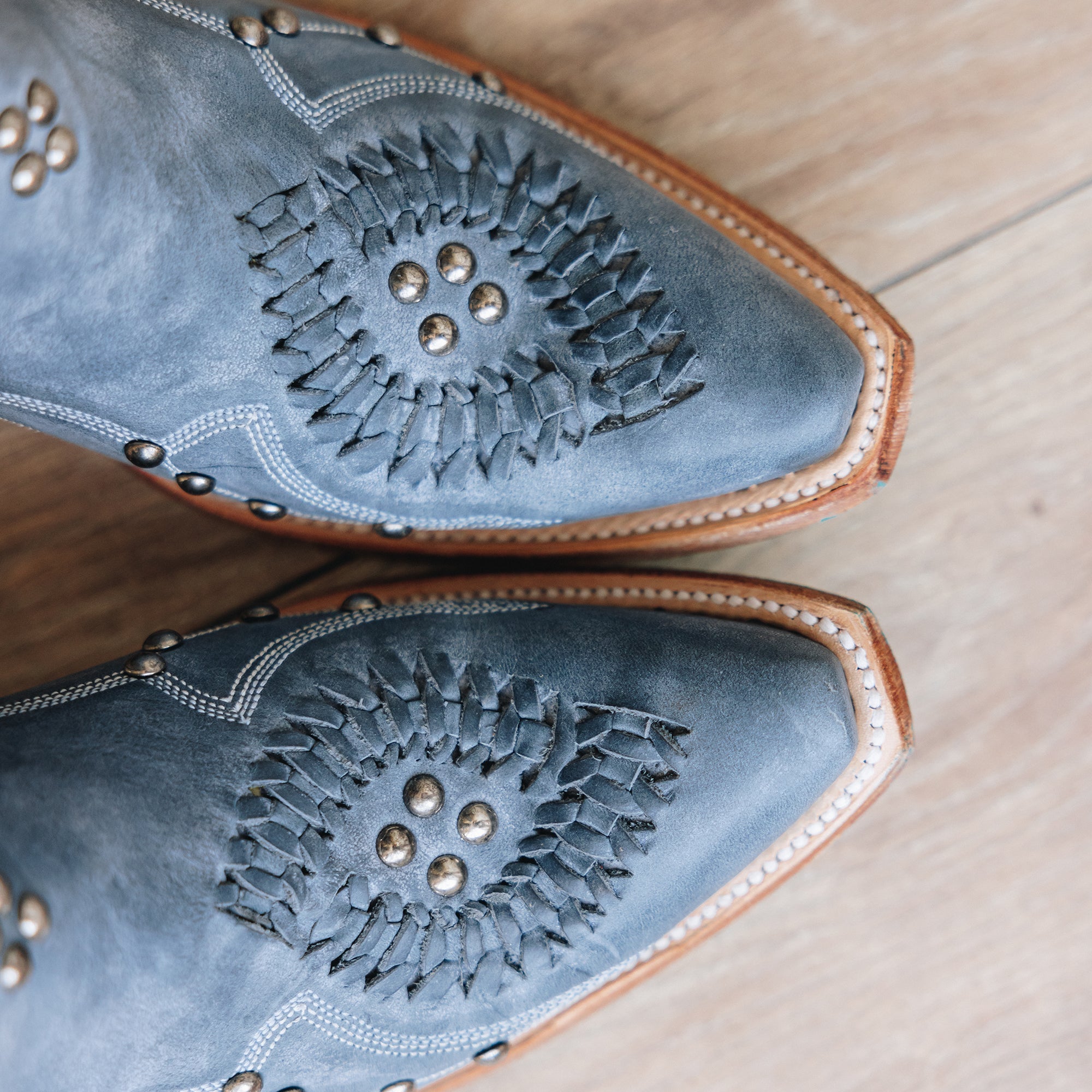 Lane Cossette Boot - Washed Denim