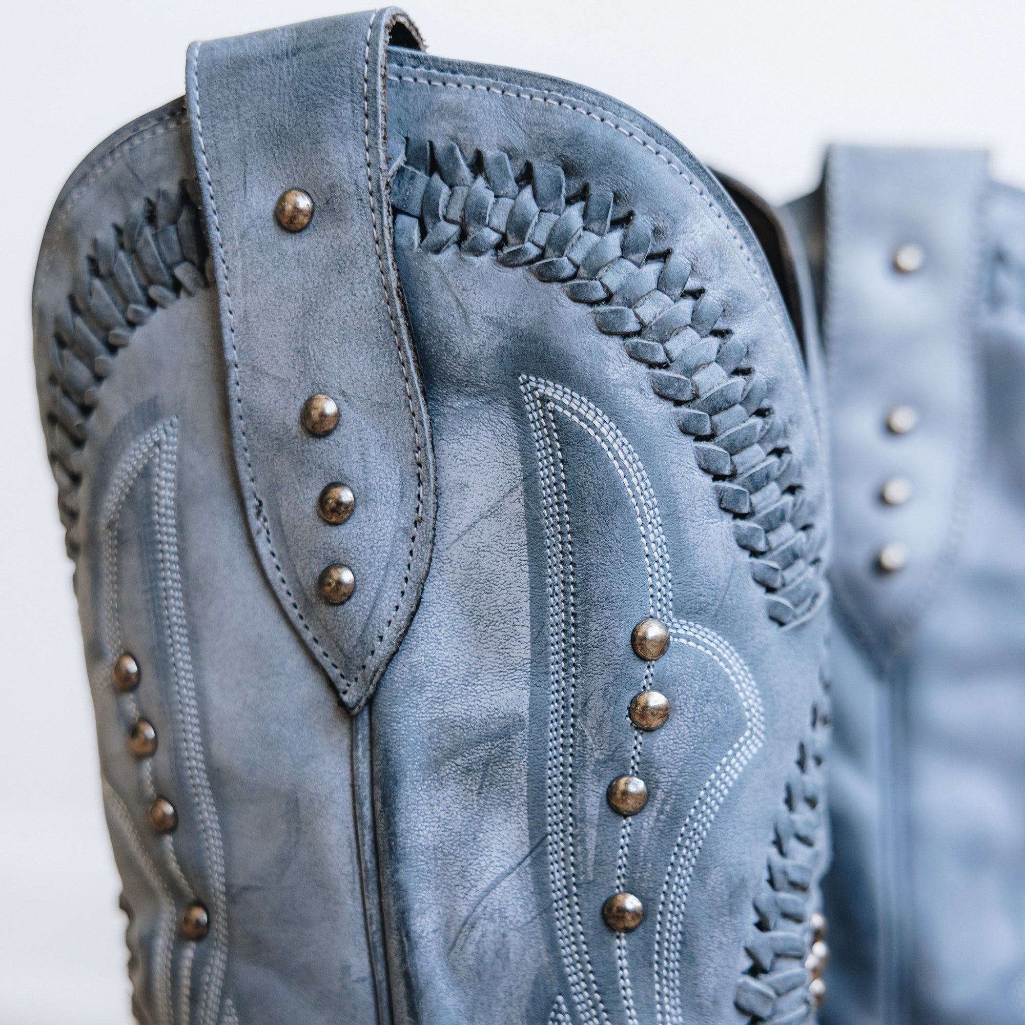 Lane Cossette Boot - Washed Denim
