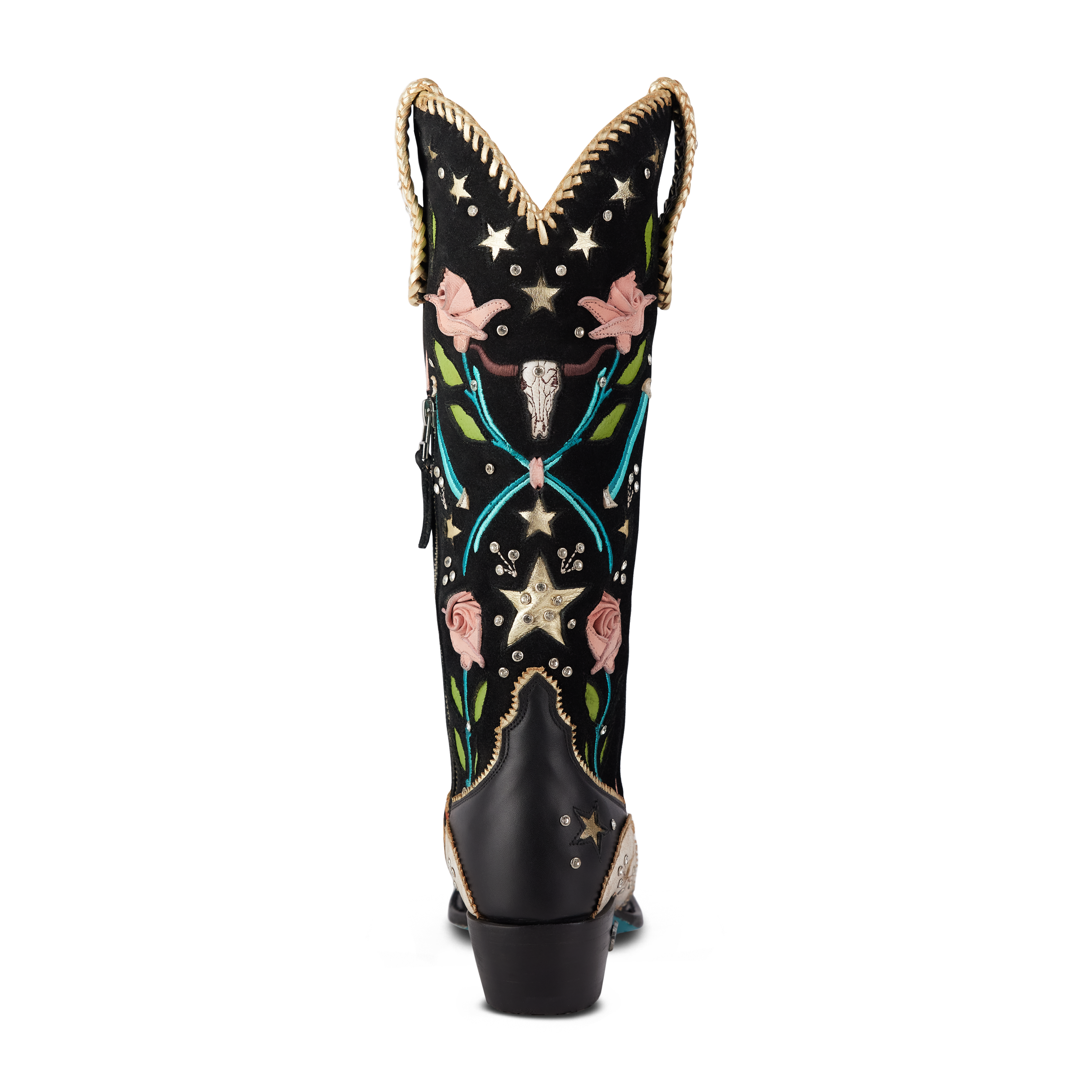 Lane Stars Align Boot - Jet Black & Ceramic Crackle