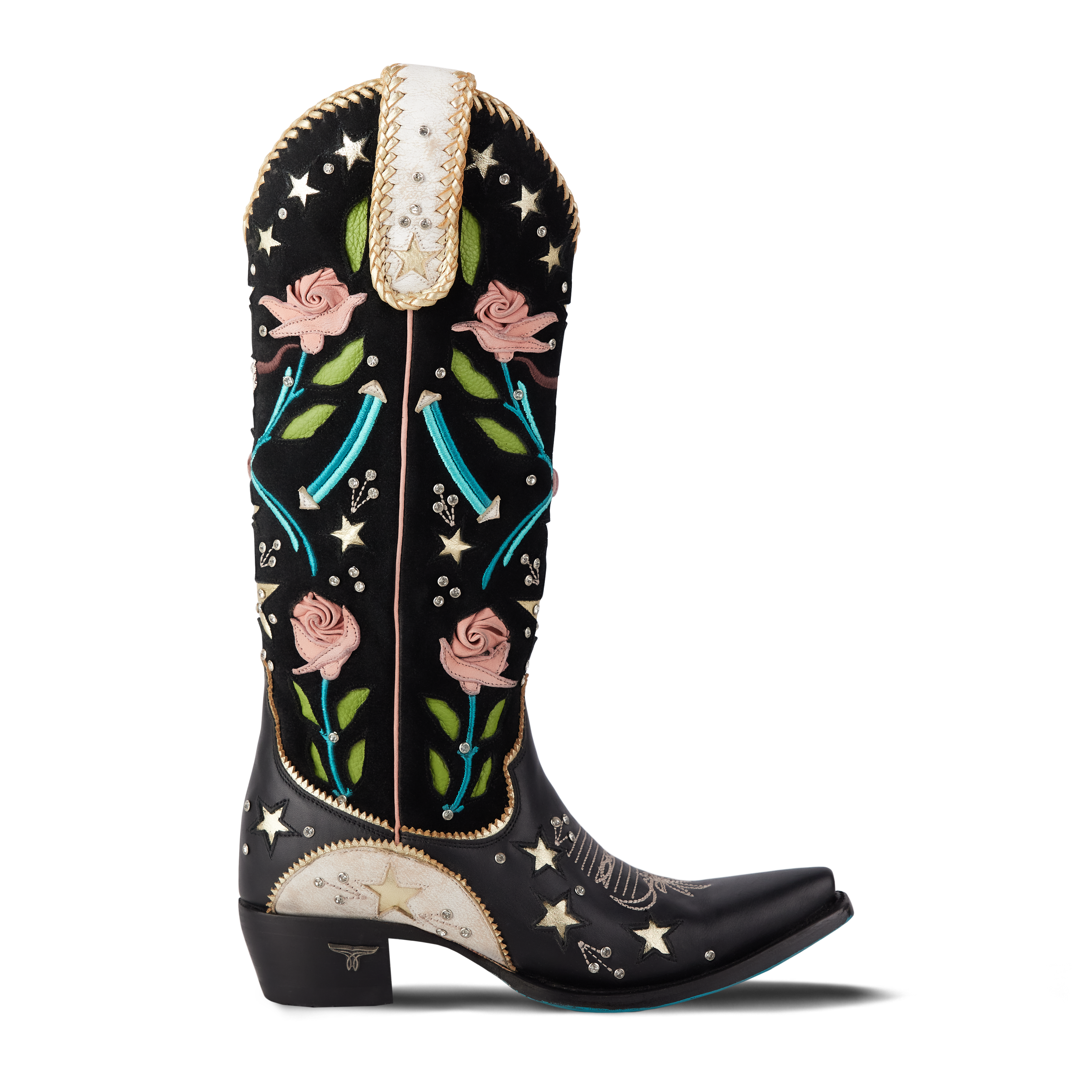 Lane Stars Align Boot - Jet Black & Ceramic Crackle