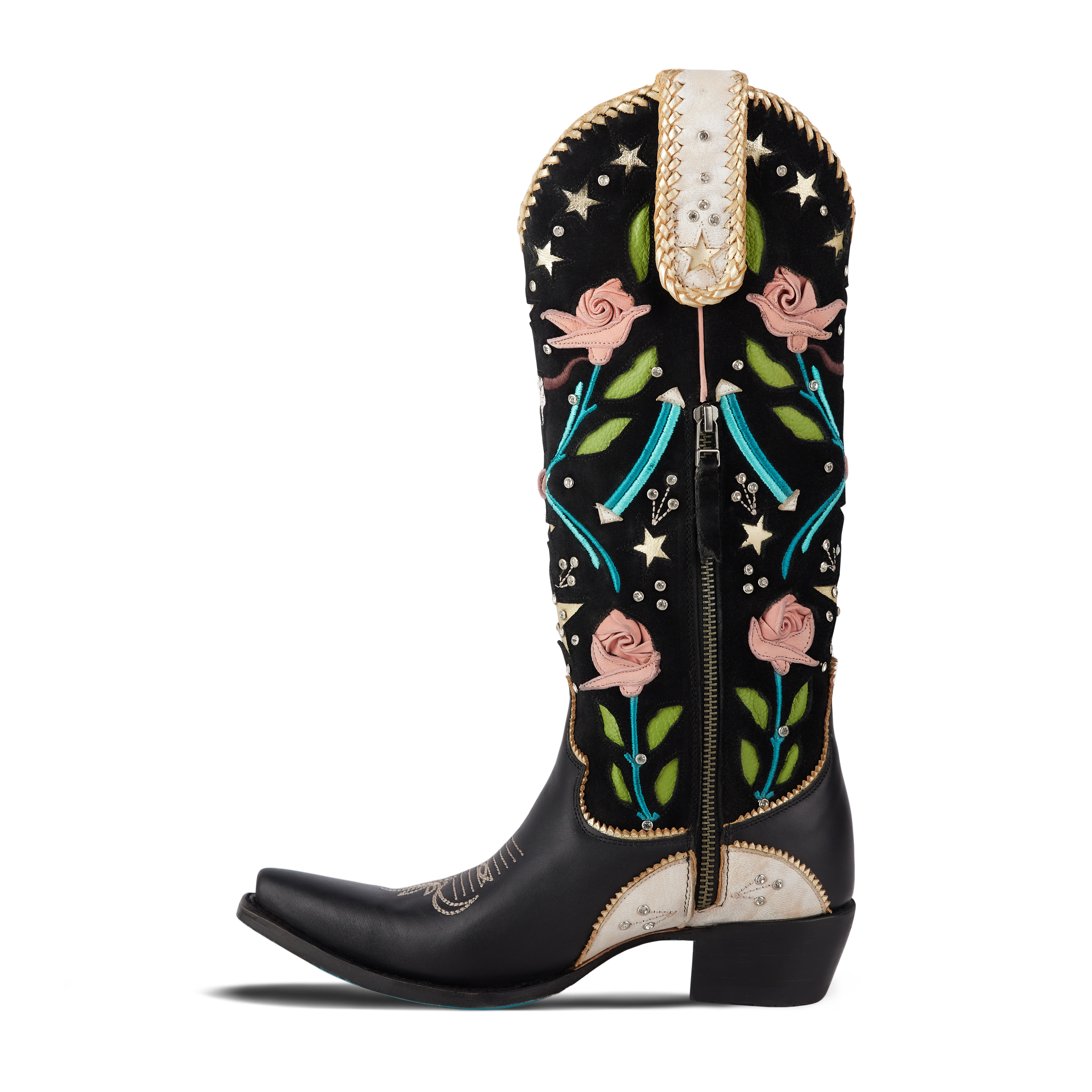 Lane Stars Align Boot - Jet Black & Ceramic Crackle