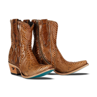 Lane Vickson Exotic Bootie - Copperhead