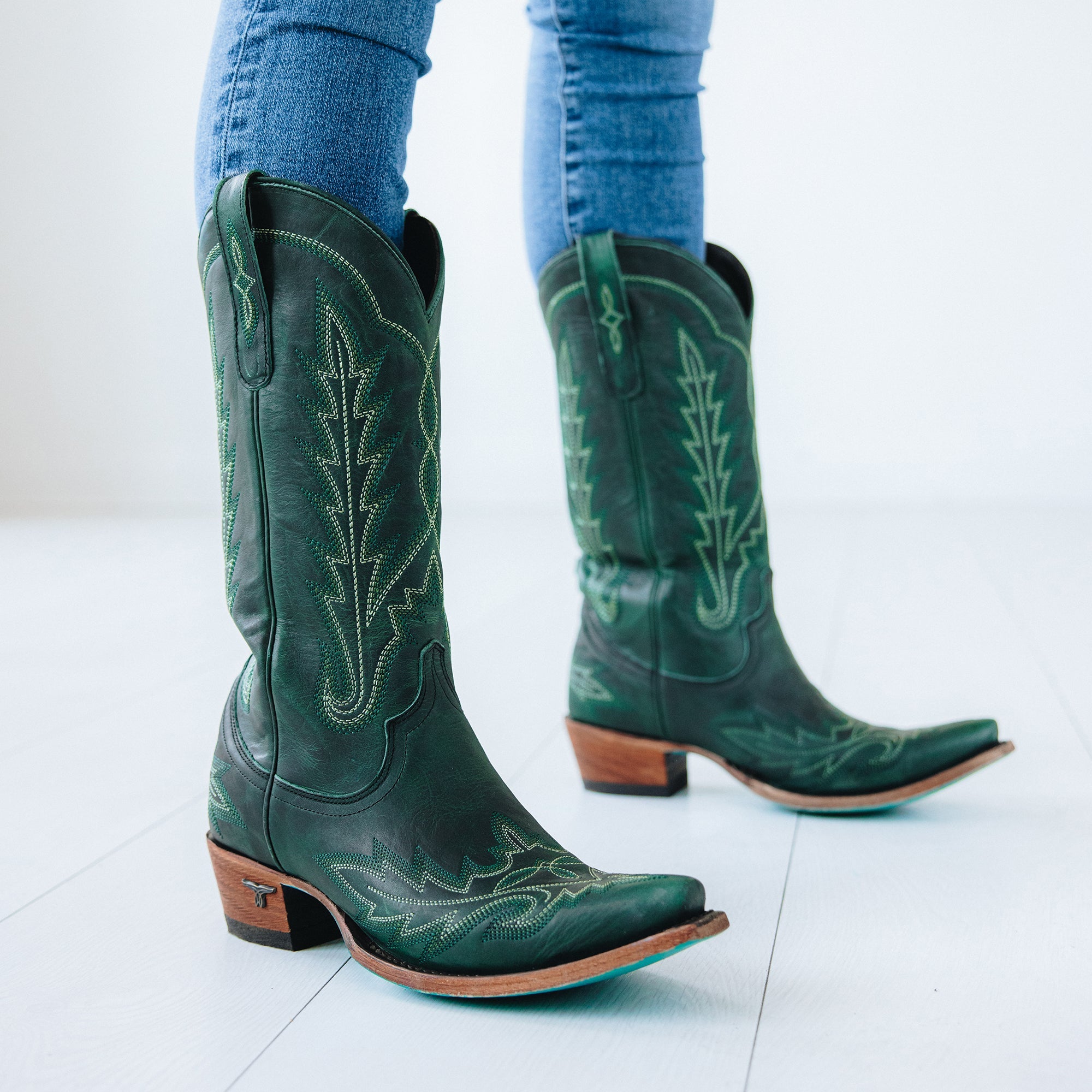 Lane Lexington Boot - Emerald Green
