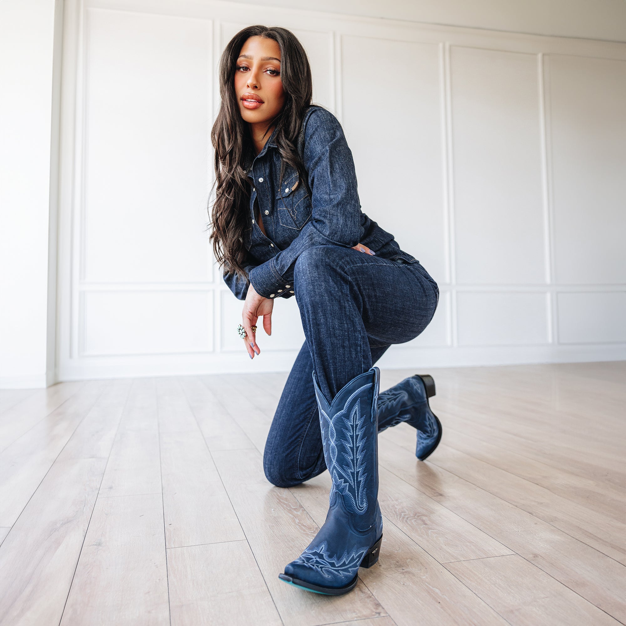 Lane Lexington Boot - Midnight Navy