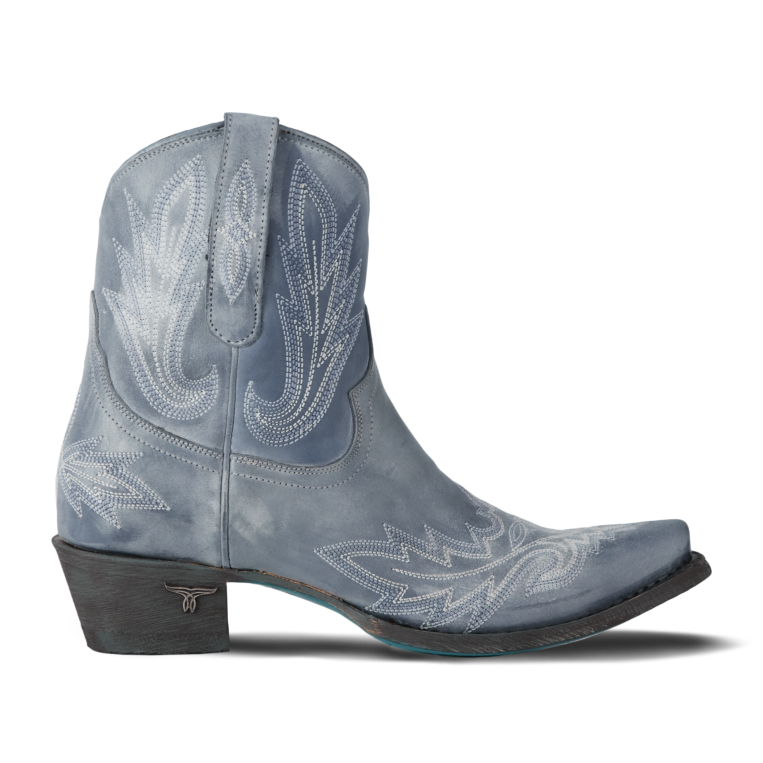 Lane Lexington Bootie - Washed Denim